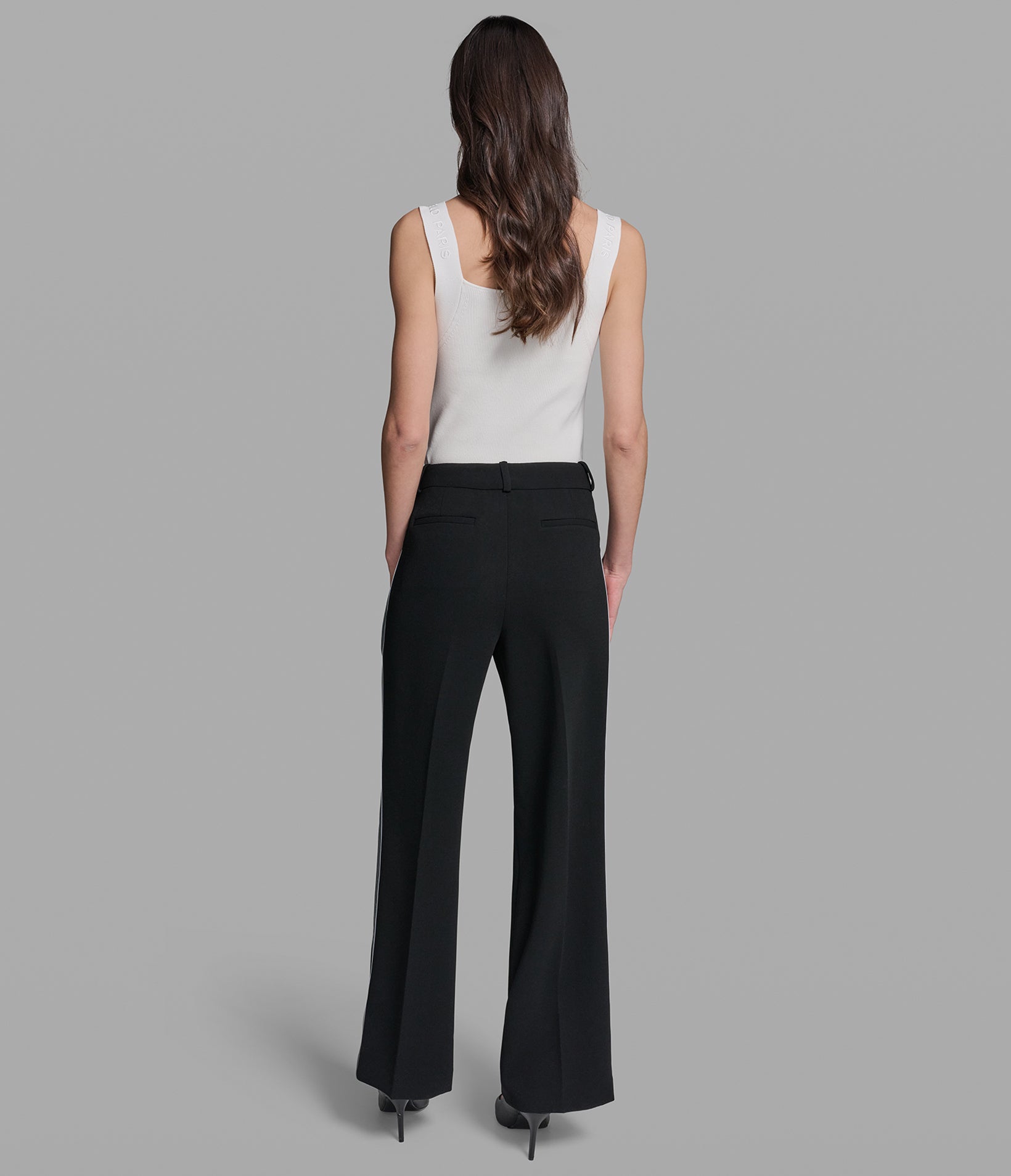 TAPING DETAIL WIDE LEG PANT VIEW 7