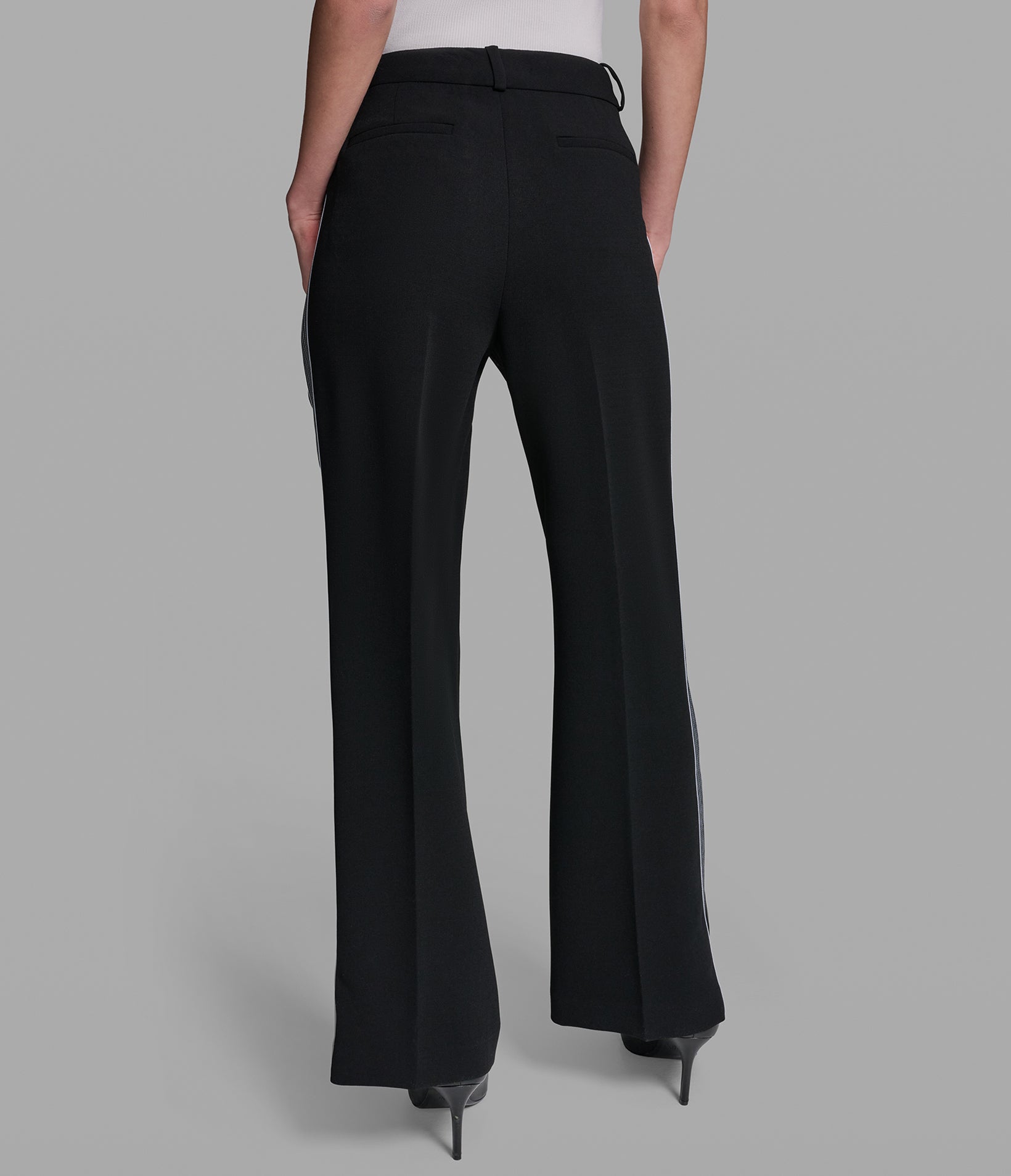 TAPING DETAIL WIDE LEG PANT VIEW 4