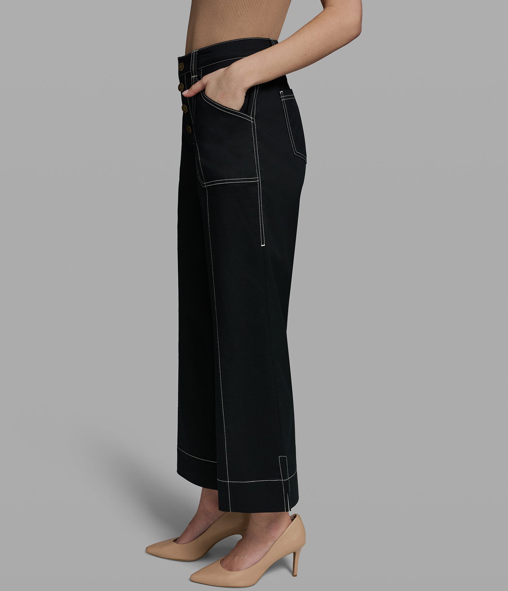 STITCH TRIM PANT VIEW 3