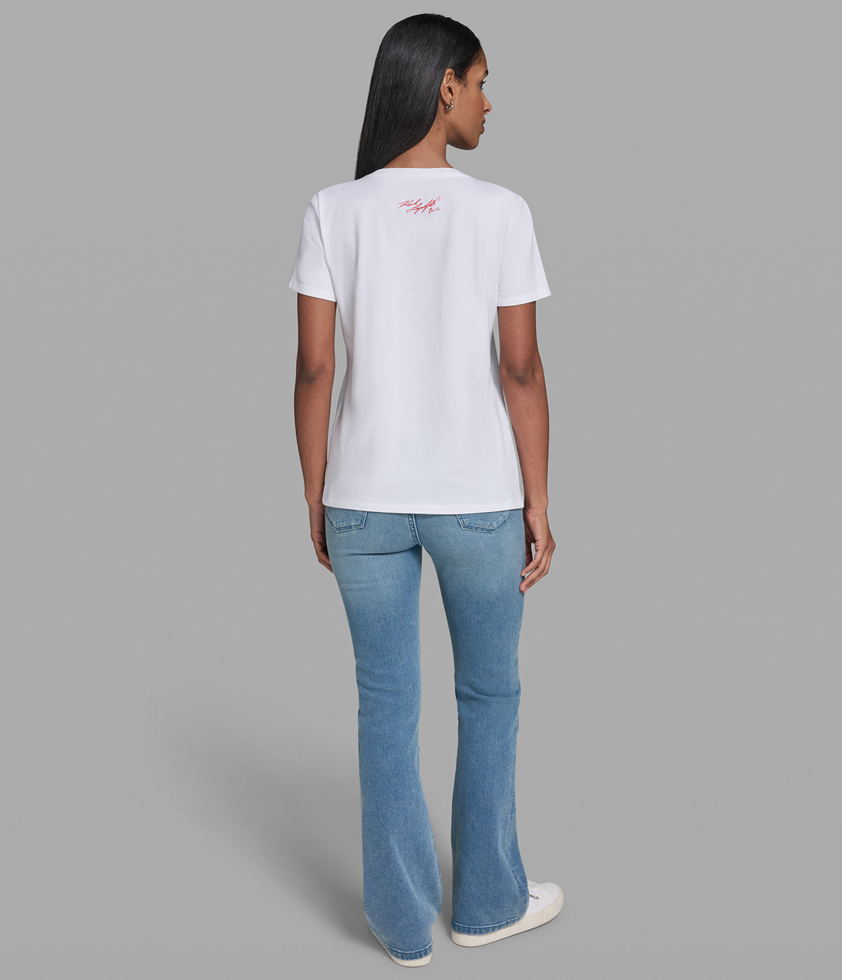 KARL AND CHOUPETTE HEART TEE VIEW 5