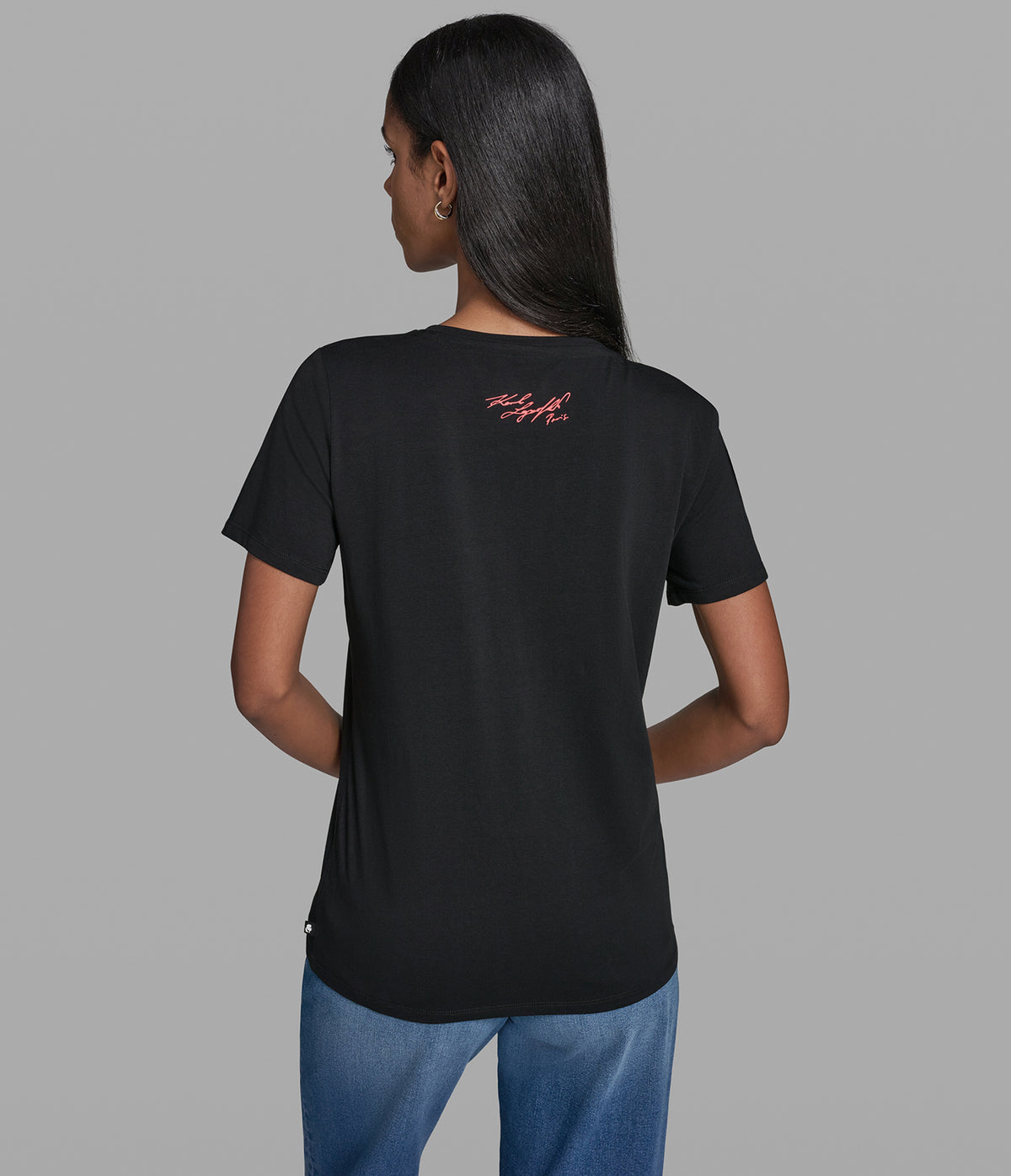 CRYSTAL FLORAL WHIMSY GRAPHIC TEE VIEW 2
