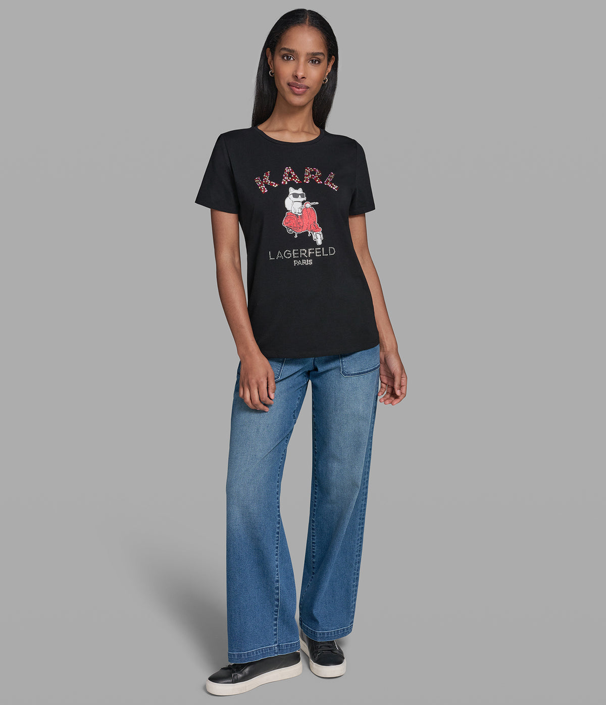 CHOUPETTE MOTO LOGO TEE VIEW 4