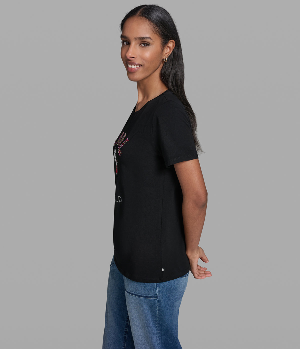 CHOUPETTE MOTO LOGO TEE VIEW 3