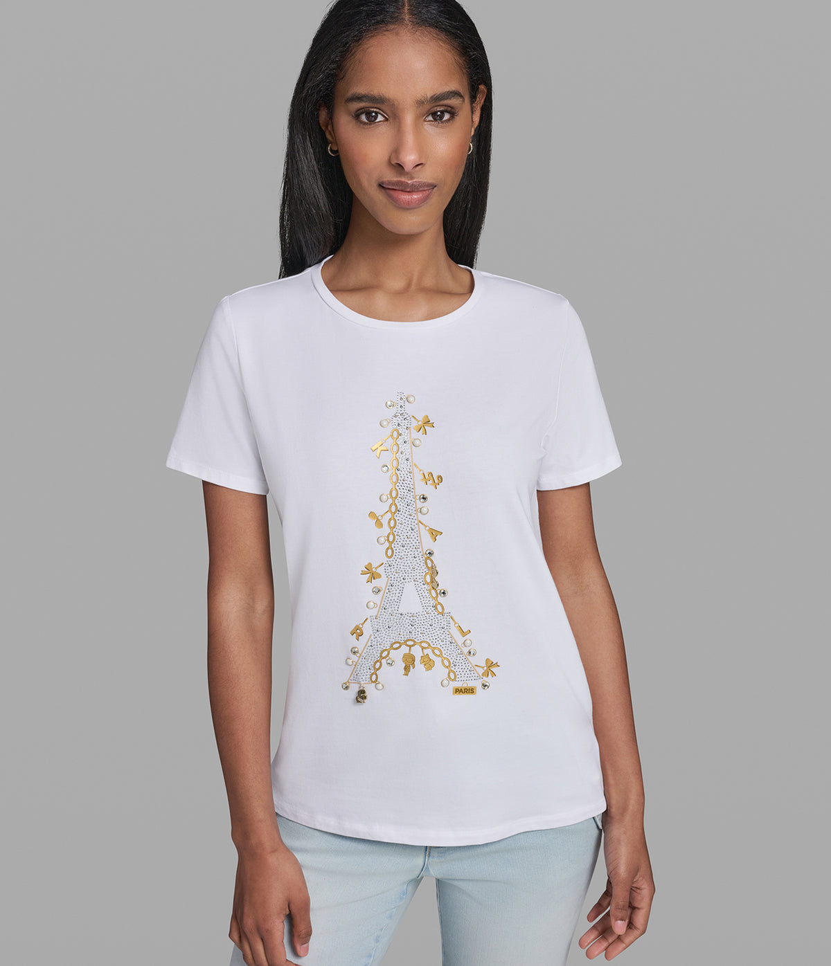 PARIS CHARM TEE VIEW 1