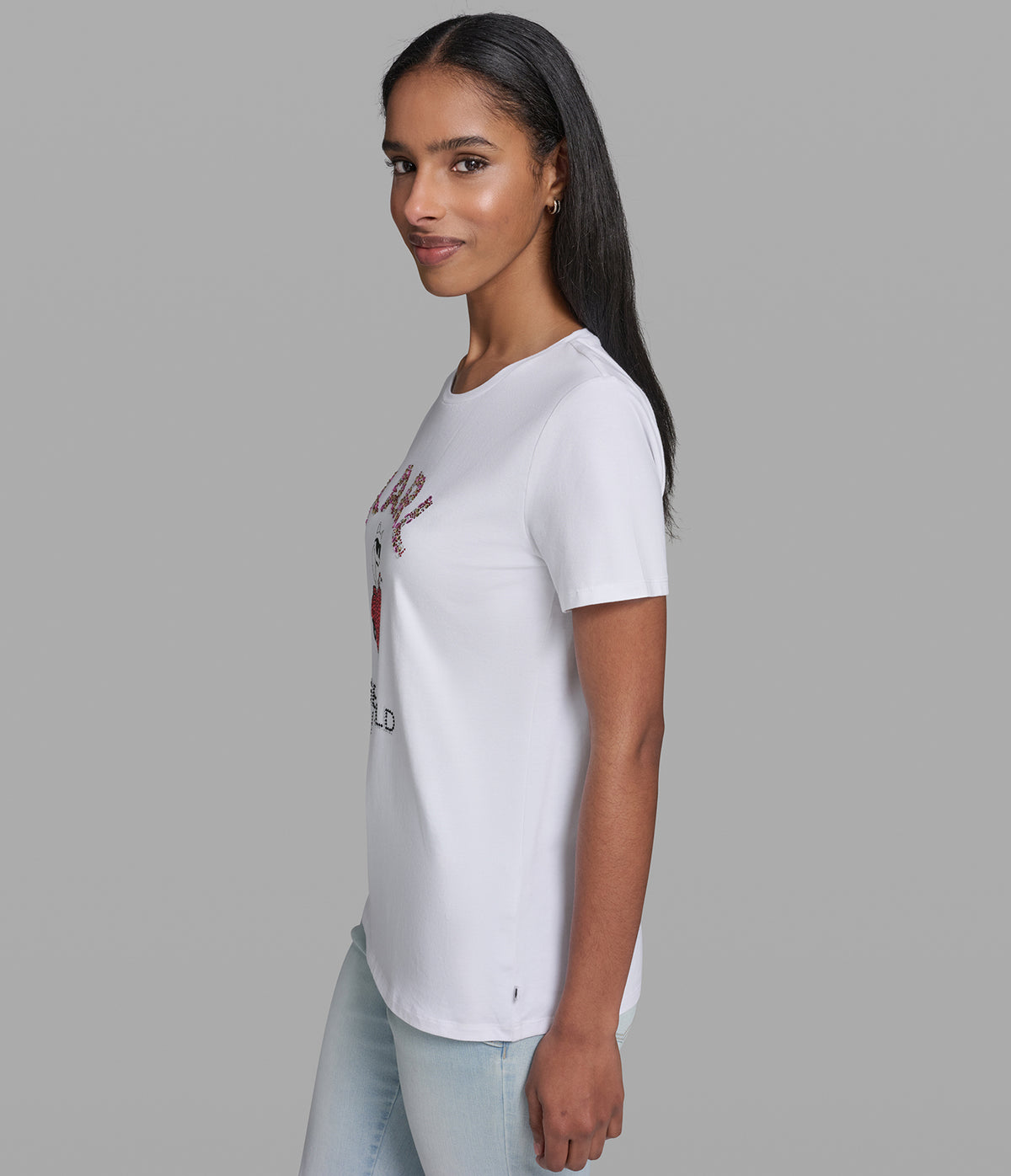 CHOUPETTE MOTO LOGO TEE VIEW 3