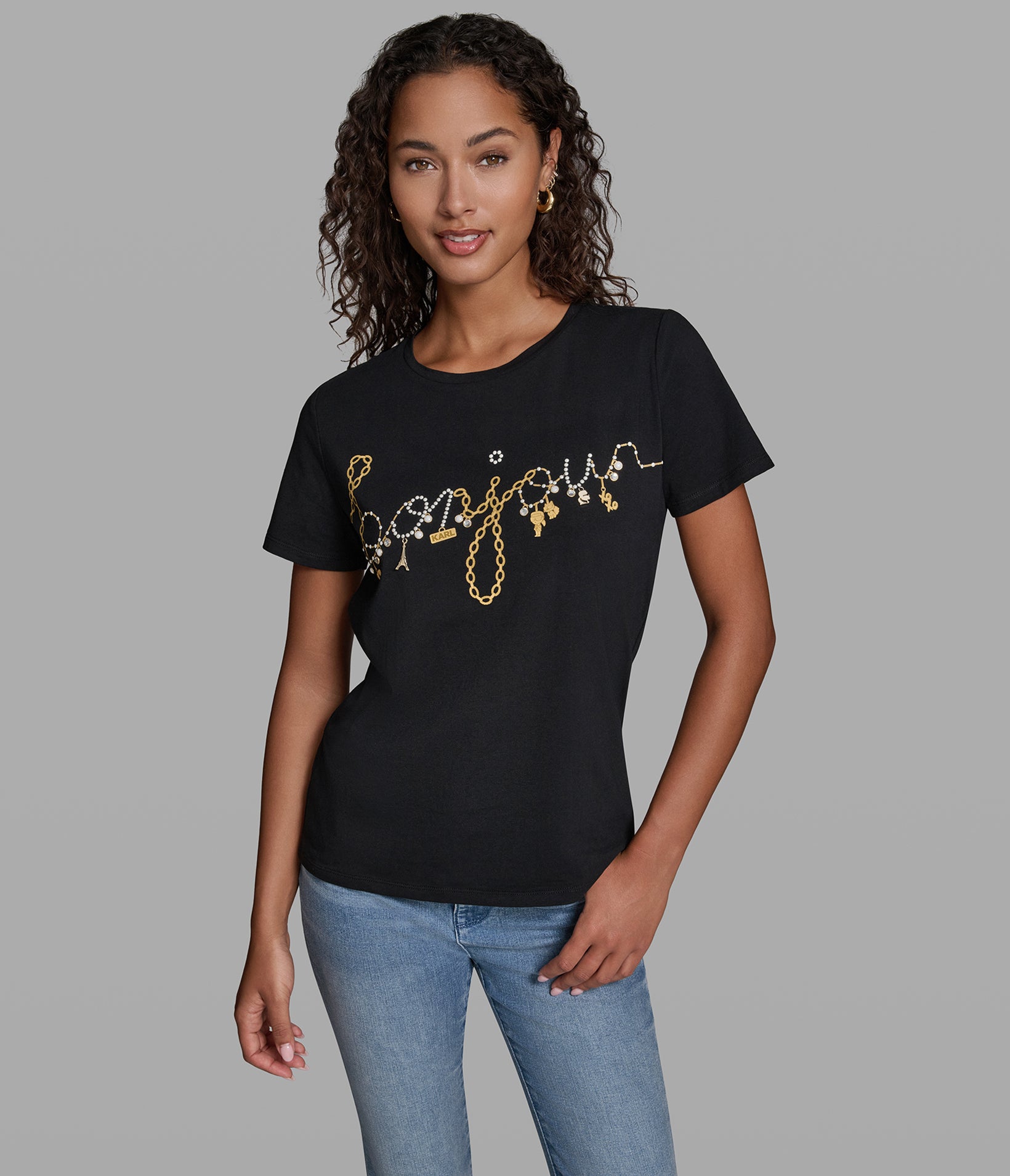BONJOUR CHARMS TEE View 1 | New Arrivals