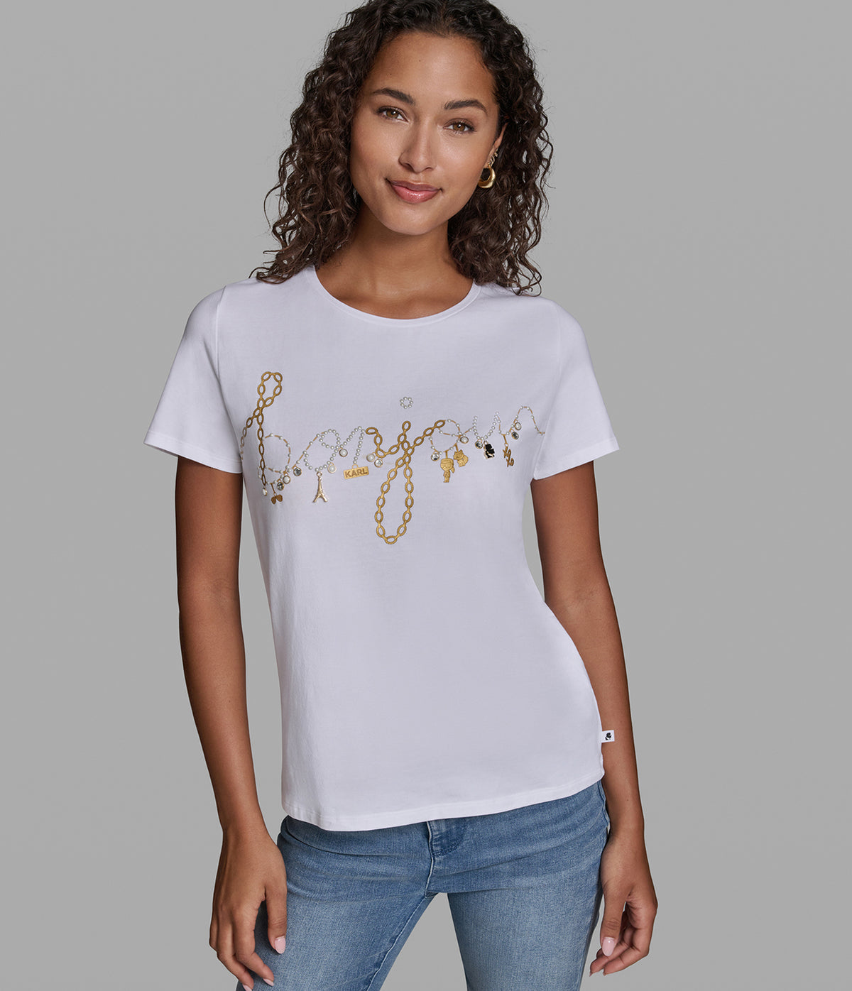BONJOUR CHARMS TEE VIEW 1