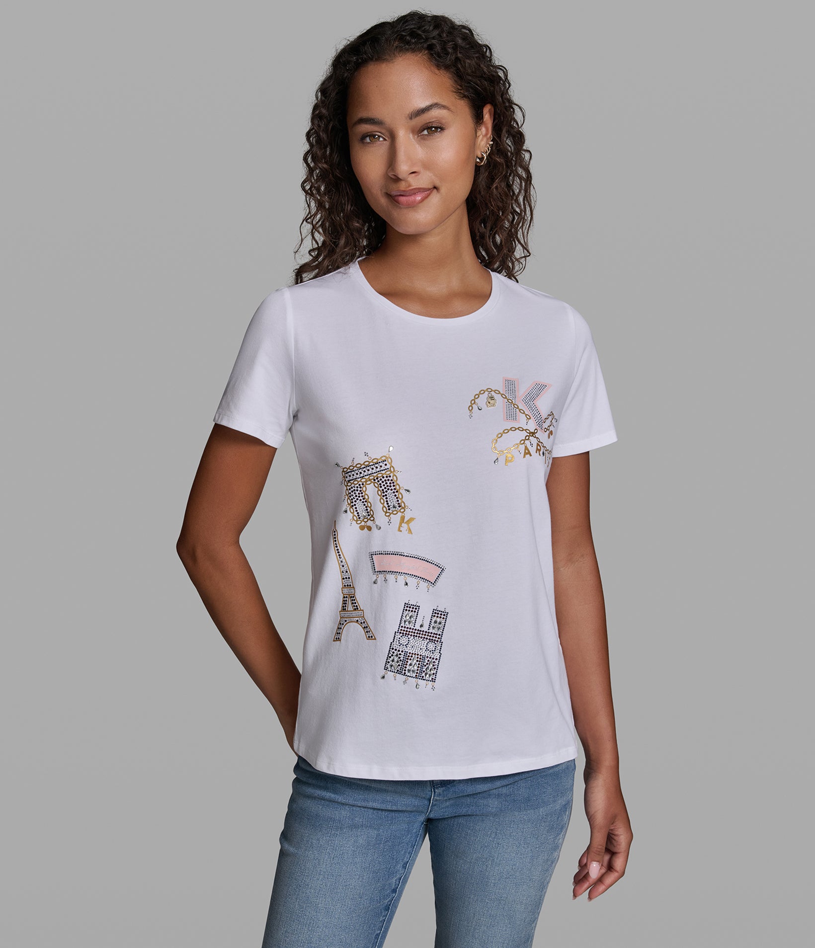 KARL PARIS ICONS TEE VIEW 1