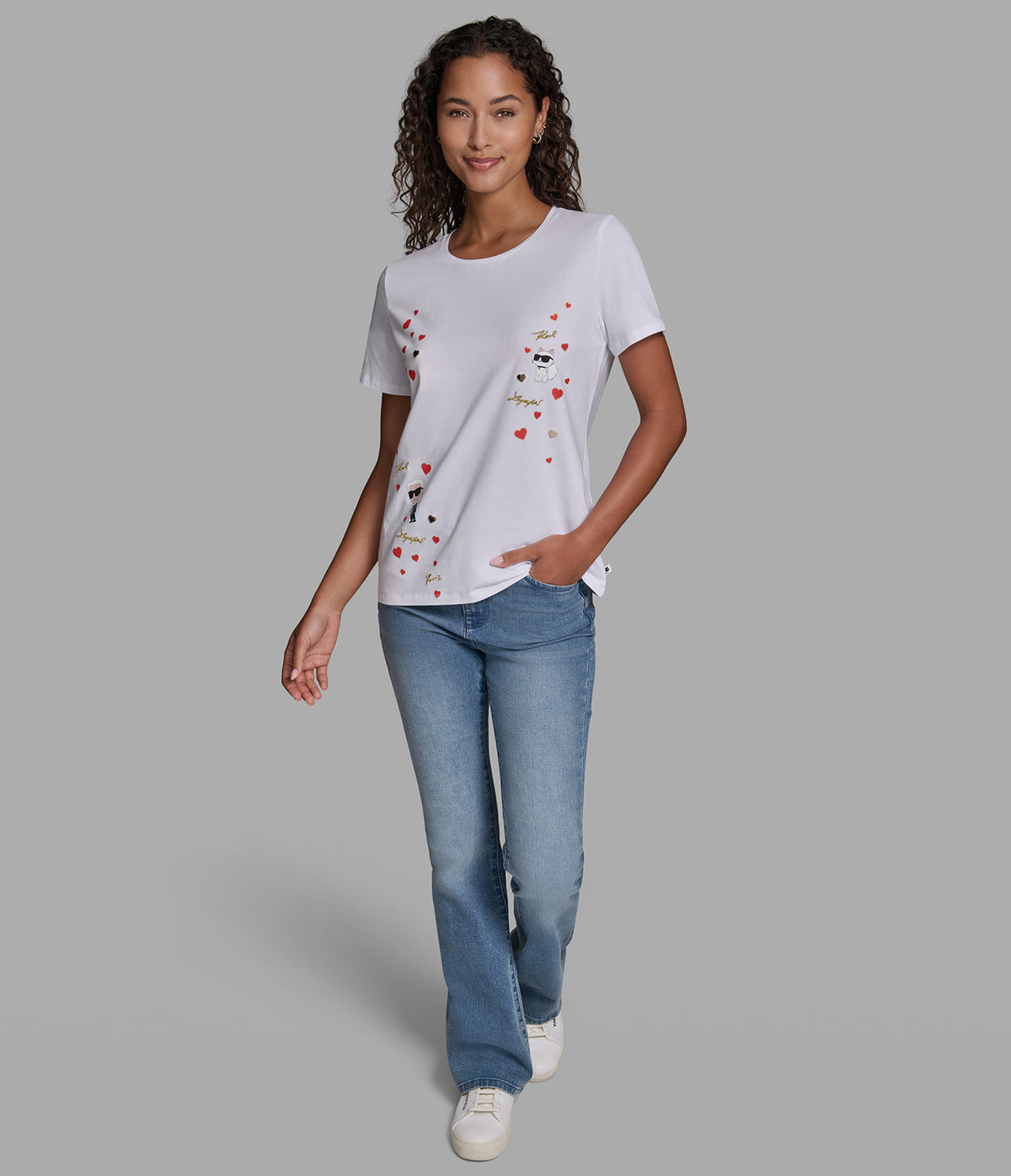 KARL ET CHOUPETTE PIN TEE VIEW 4