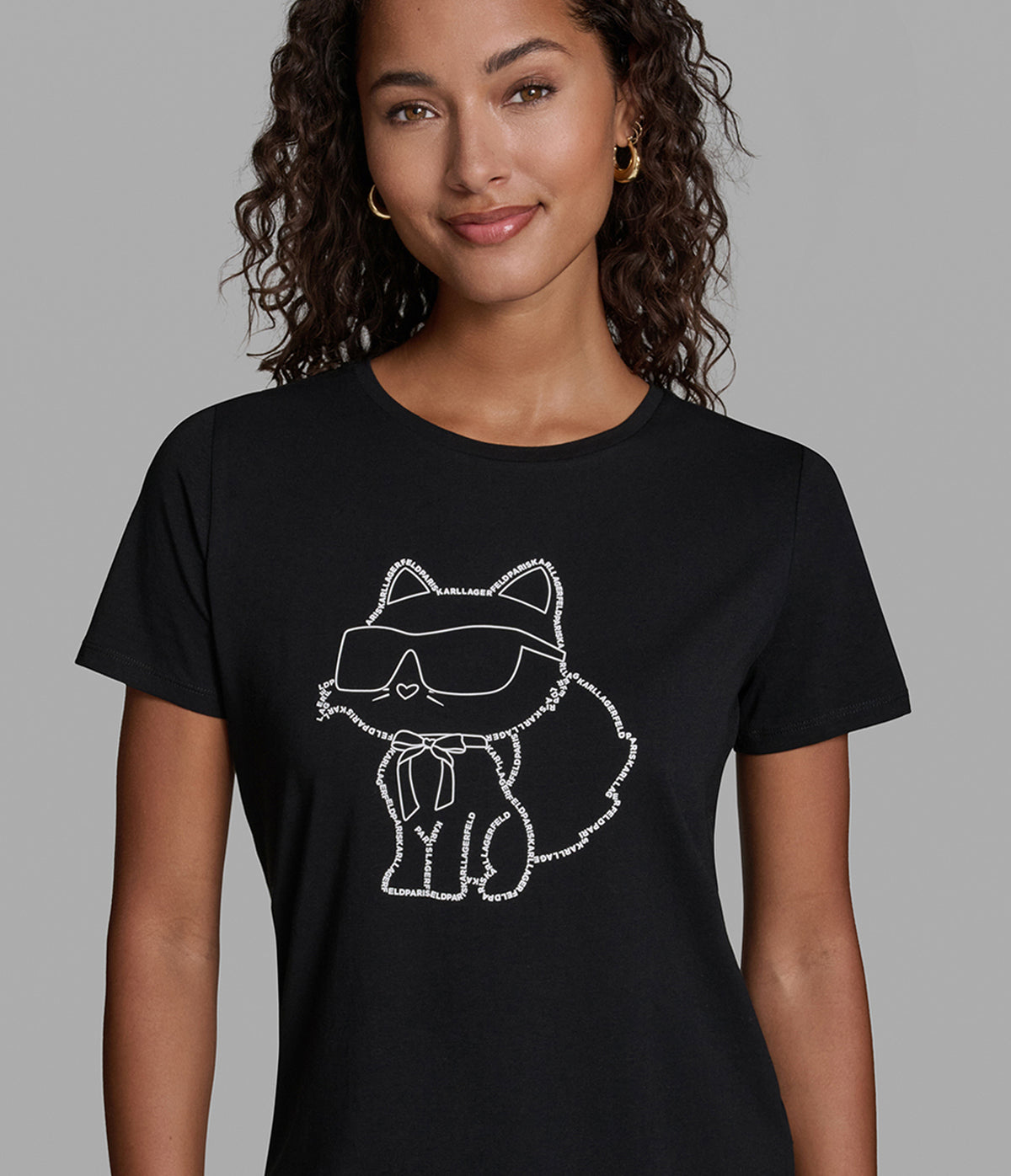 CHOUPETTE LOGO OUTLINE TEE VIEW 6