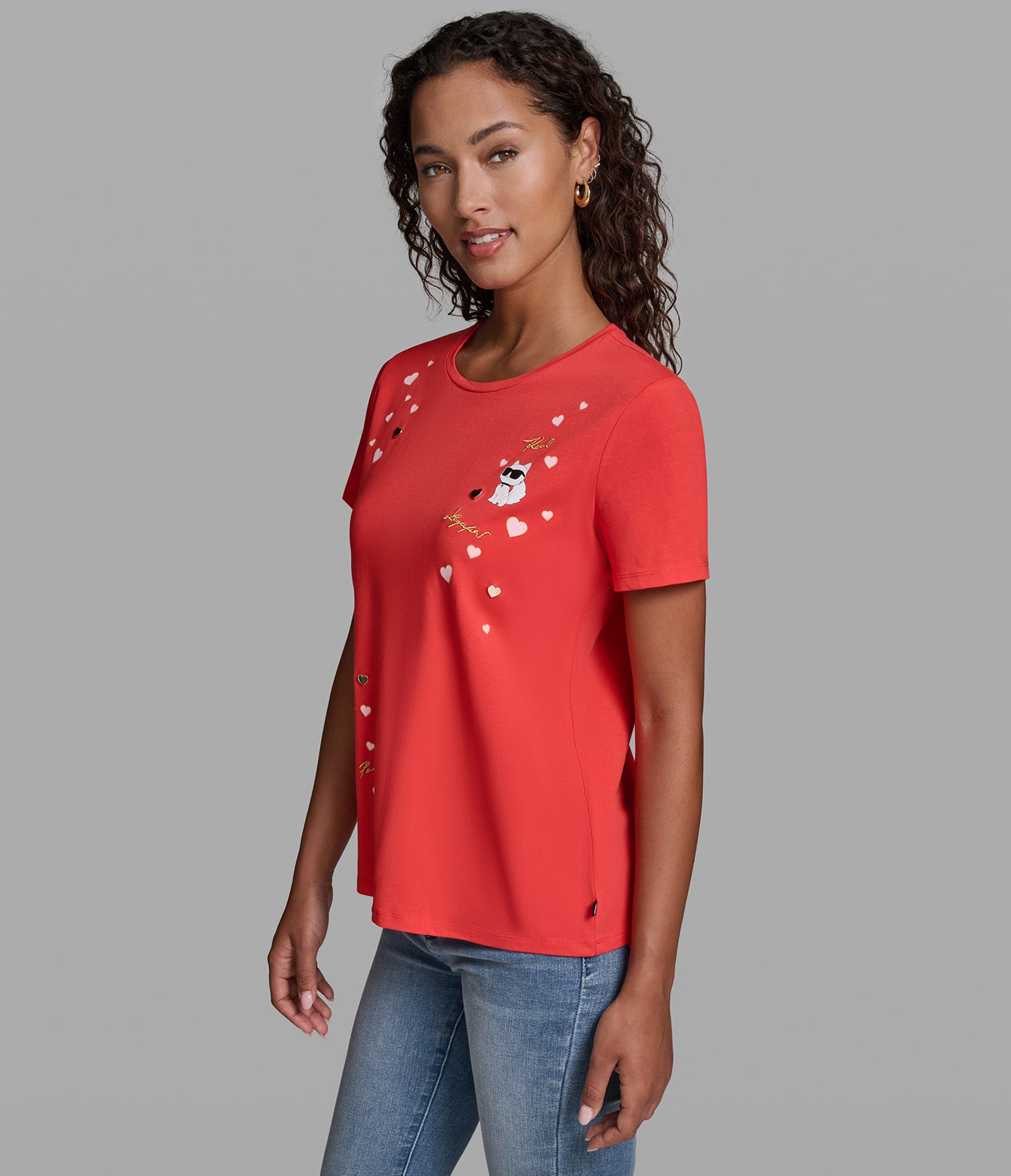 CATE PINS TEE VIEW 3 | New Women's Clothing