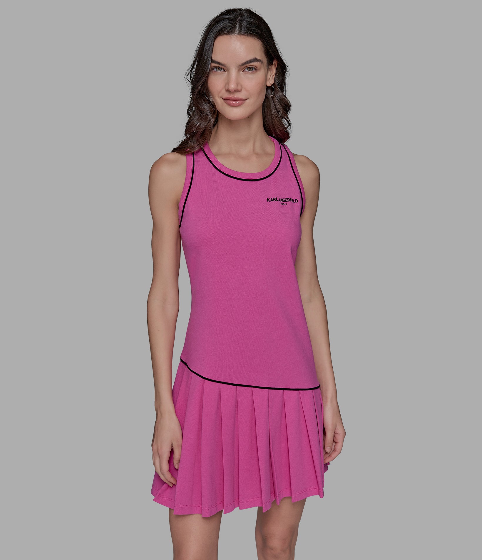 PLEATED TENNIS DRESS VIEW 3