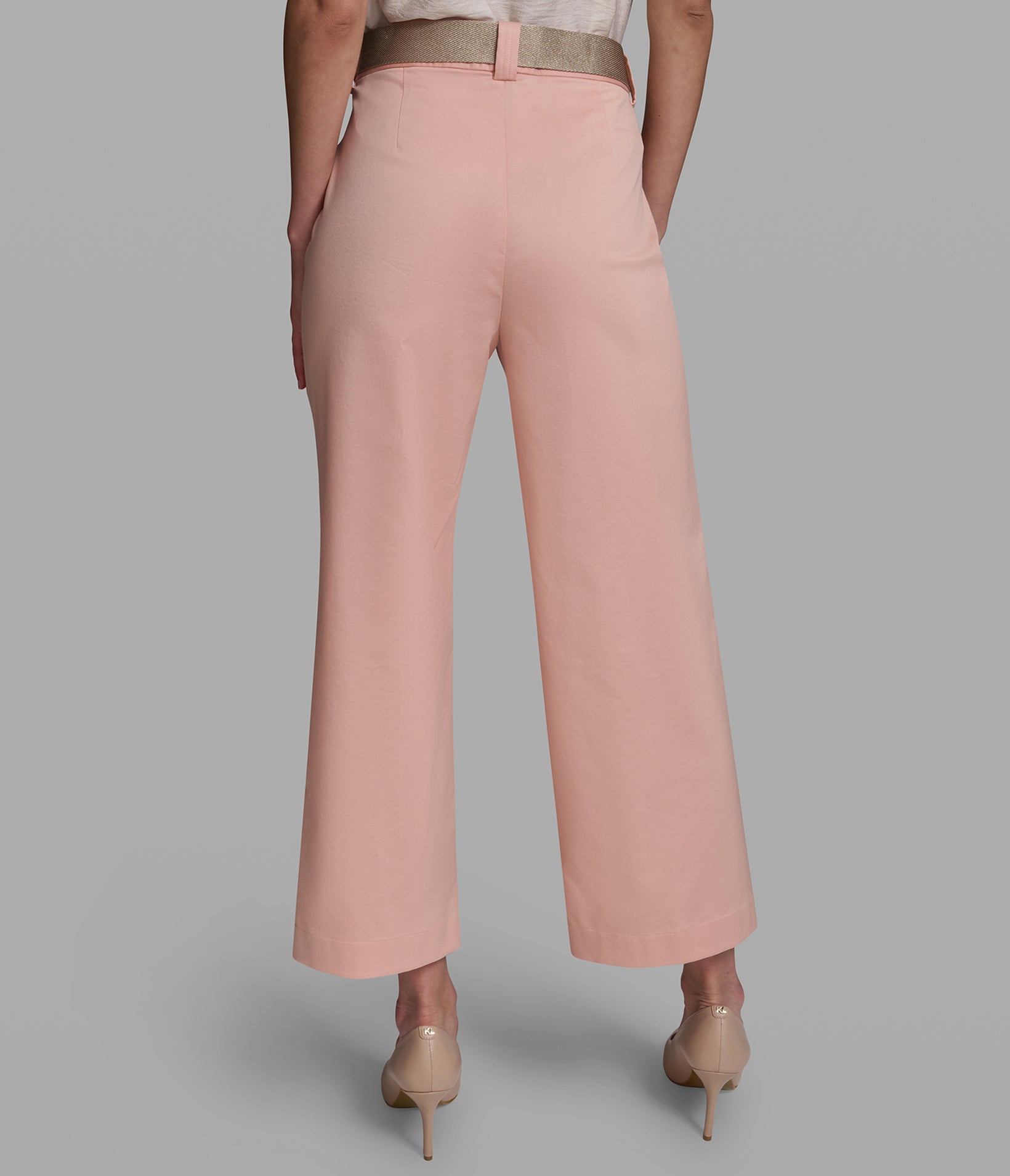 BELTED CROPPED WIDE-LEG PANT View 2 | Women's Pants & Skirts