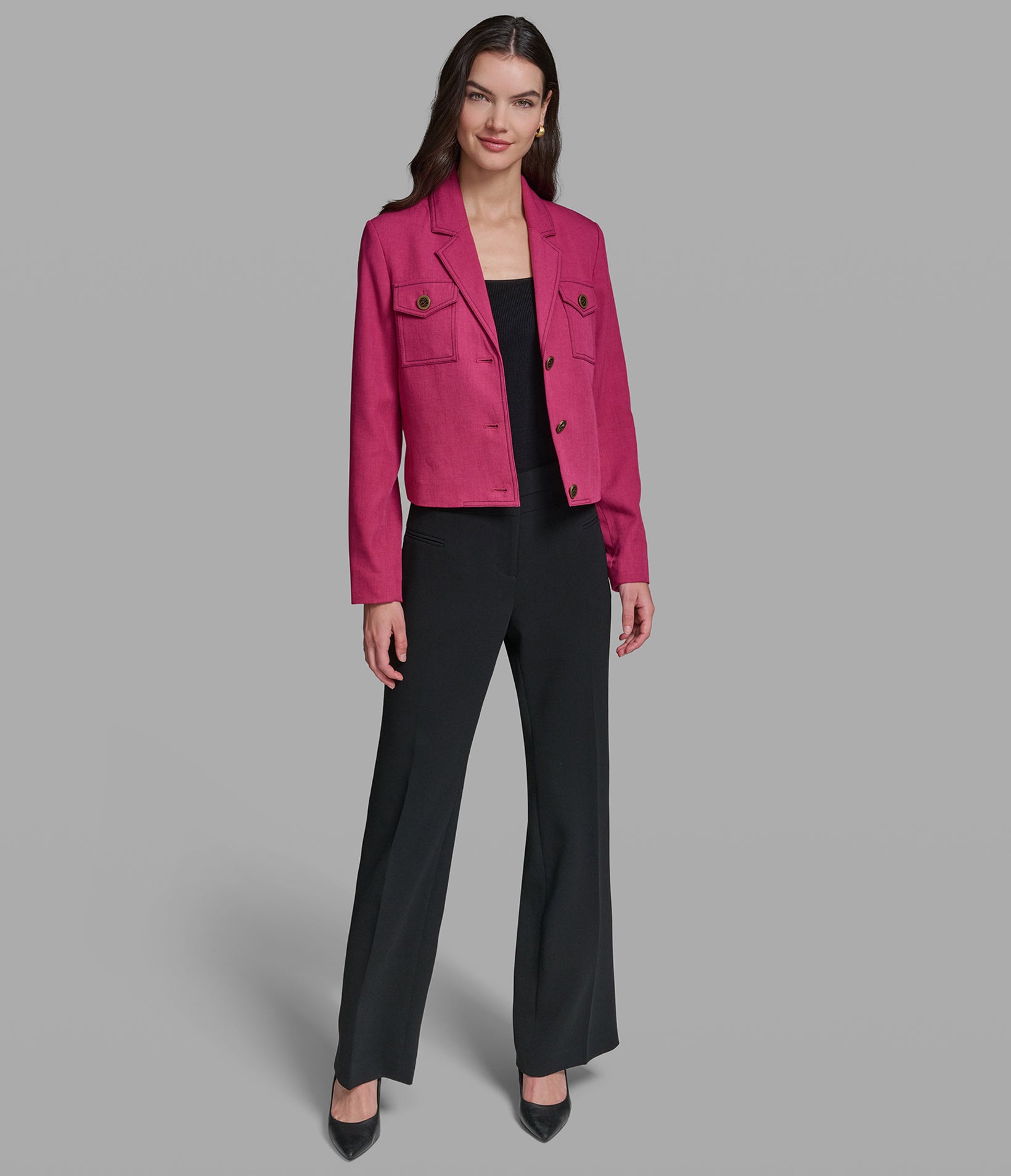 CROPPED BLAZER VIEW 4