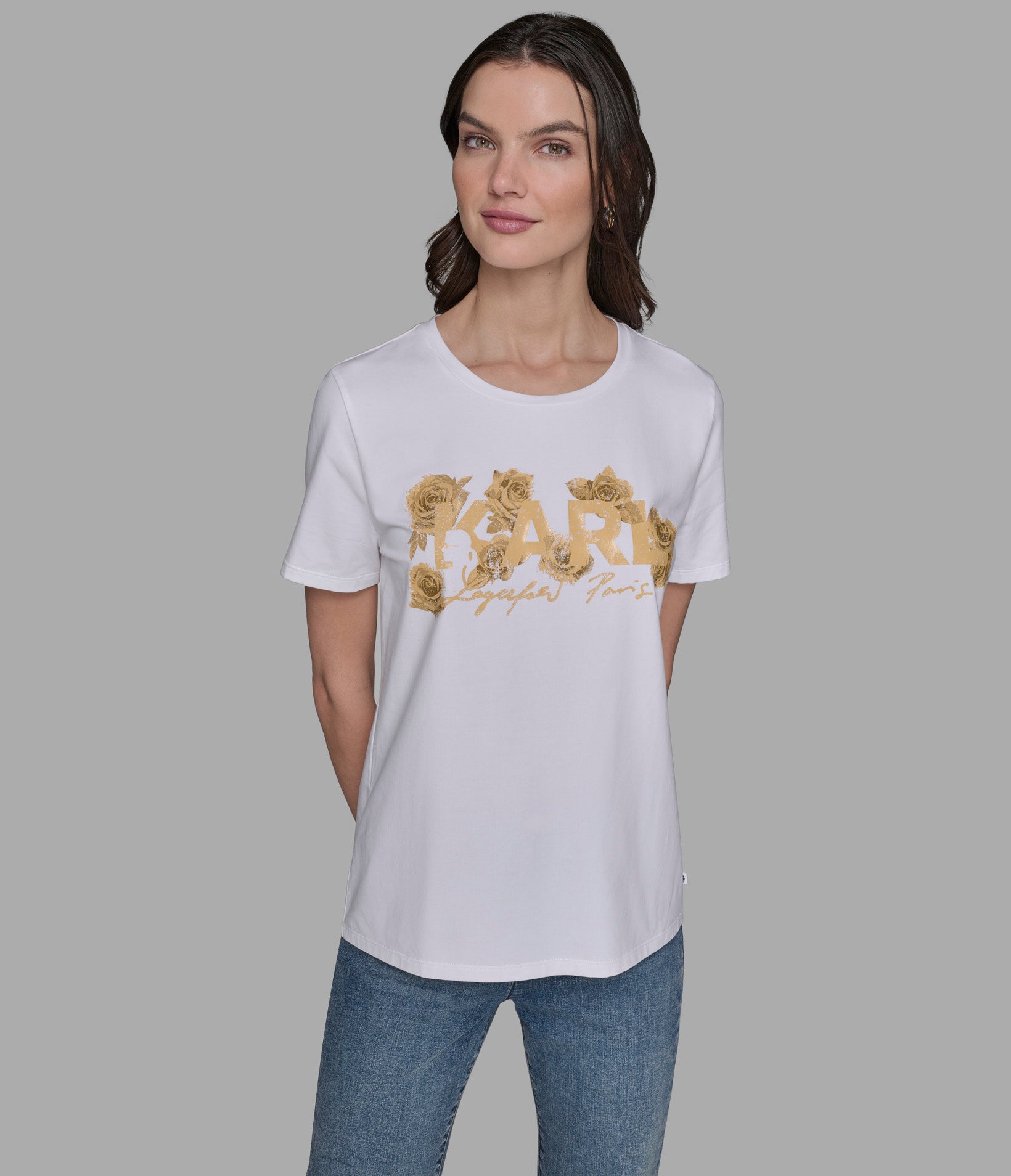 KARL ROSE LOGO TEE View 1 | Products