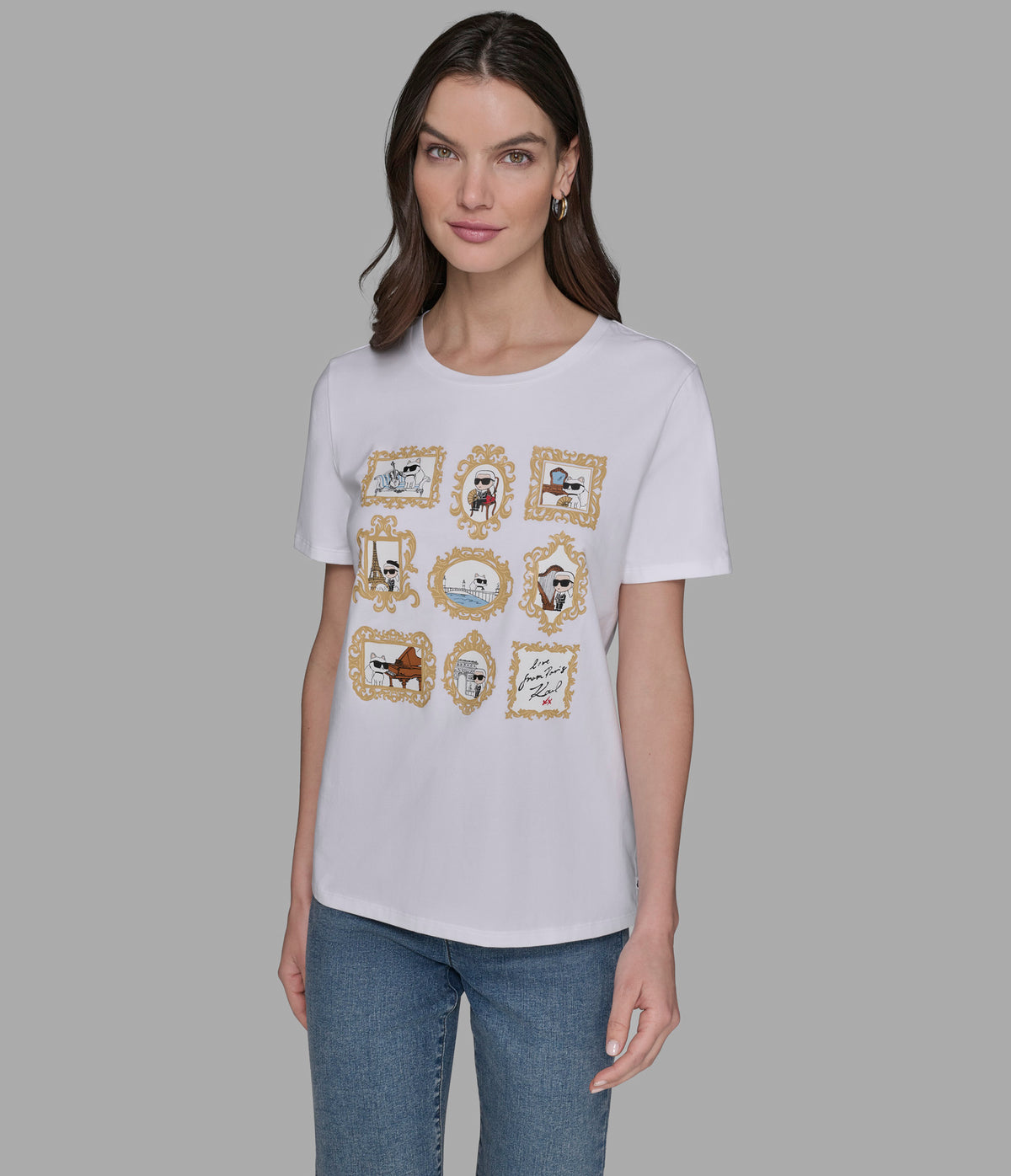 Women's Tees & Tanks | Karl Lagerfeld Paris