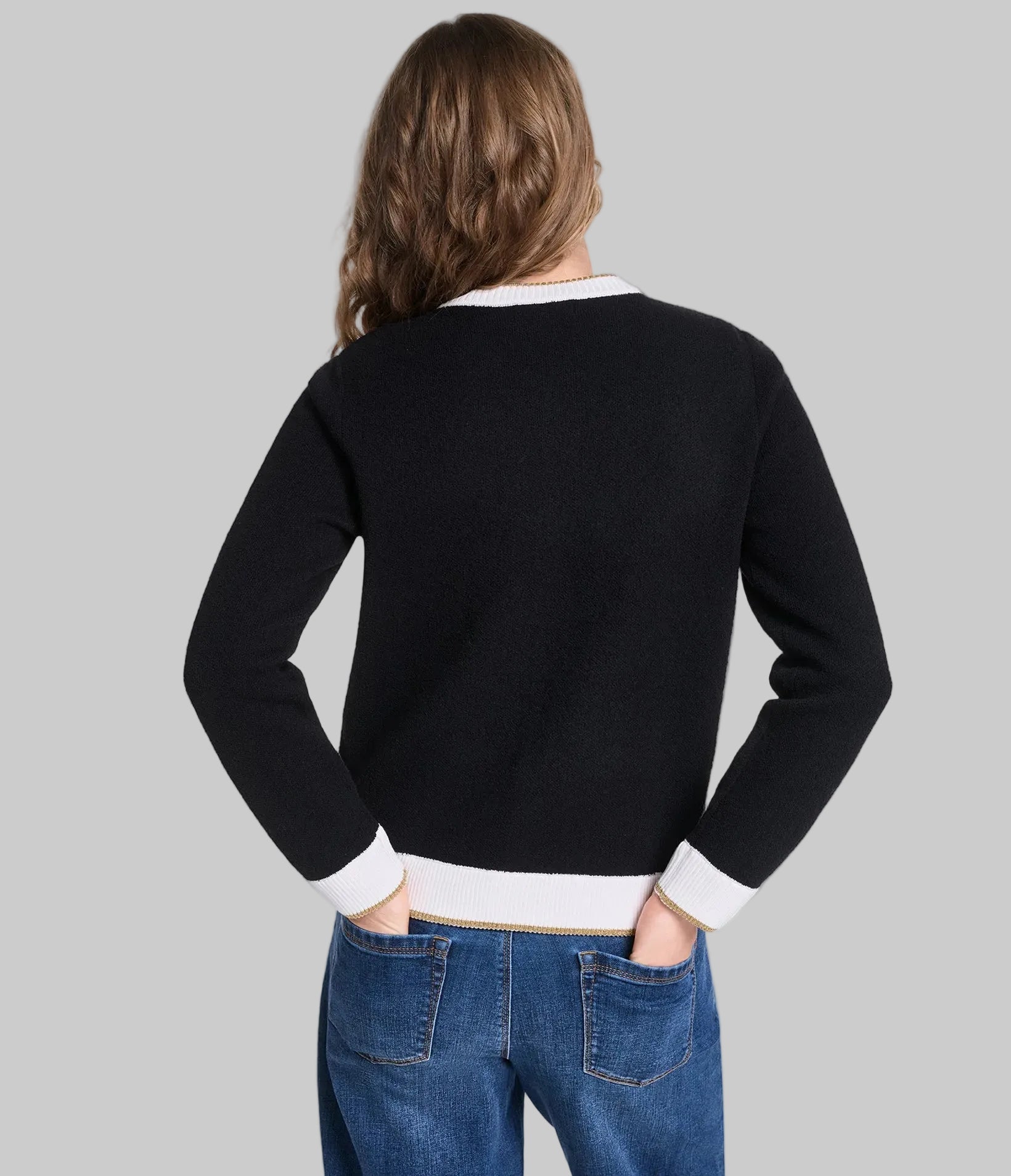 LADY CARDIGAN FOUR POCKET VIEW 3