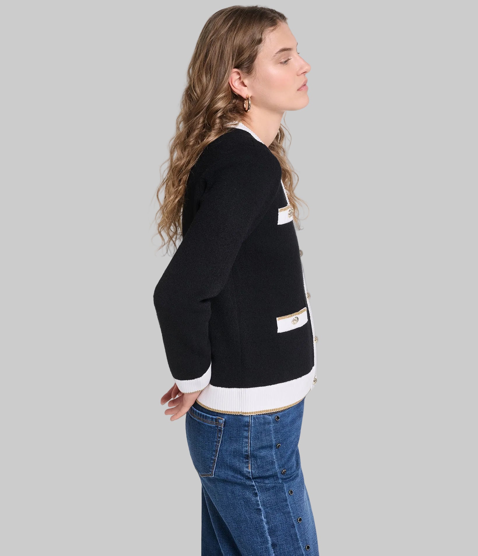 LADY CARDIGAN FOUR POCKET VIEW 4