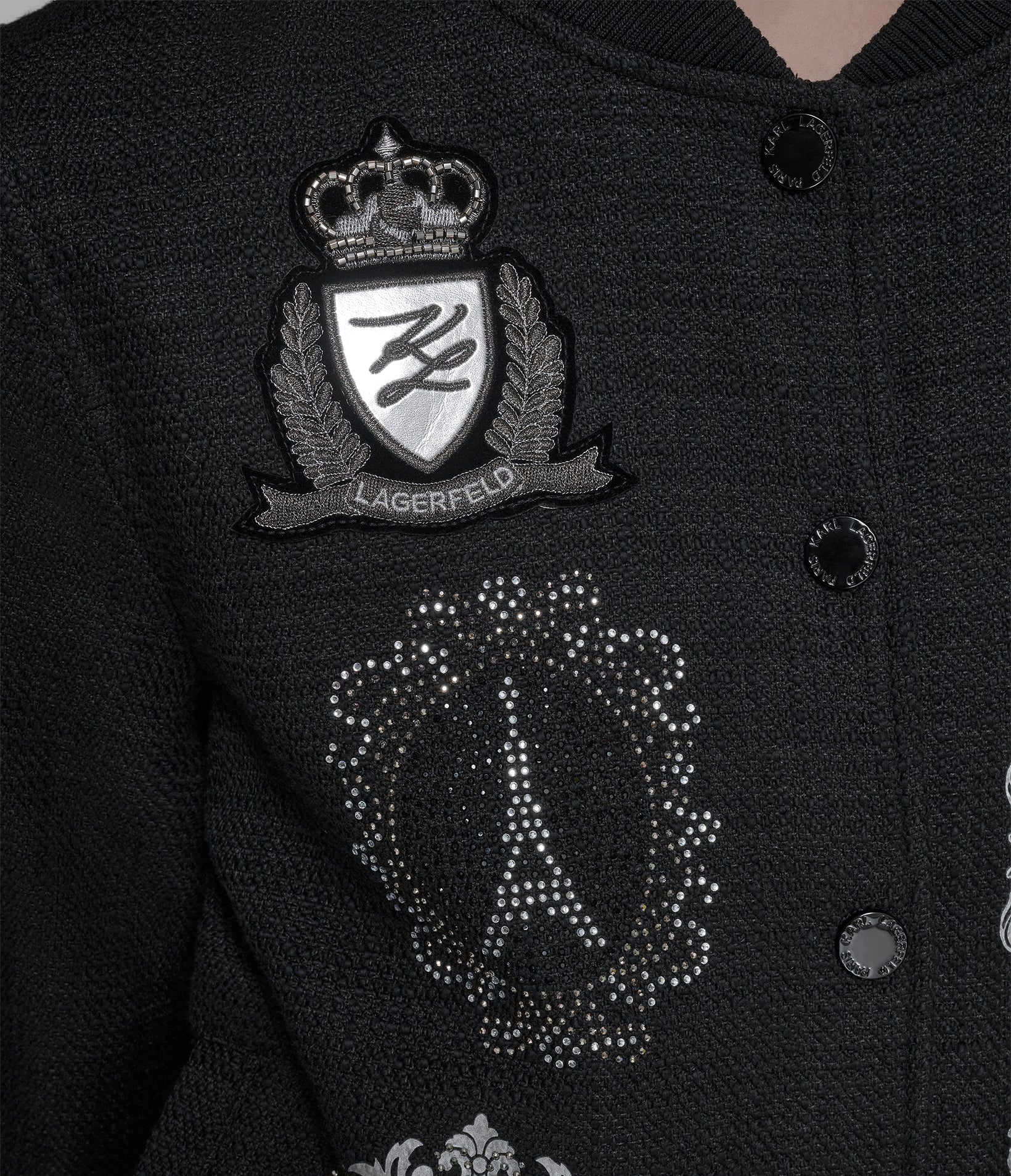 BOMBER JACKET WITH PATCHES VIEW 7