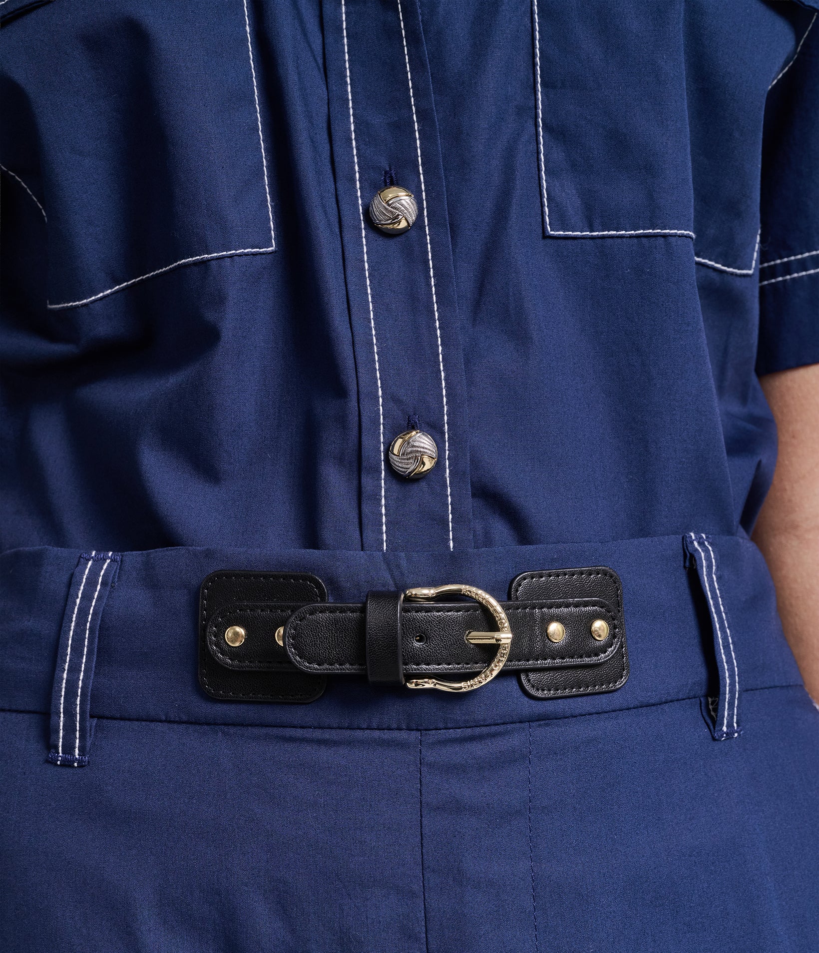 FIXED BELT PANT VIEW 6