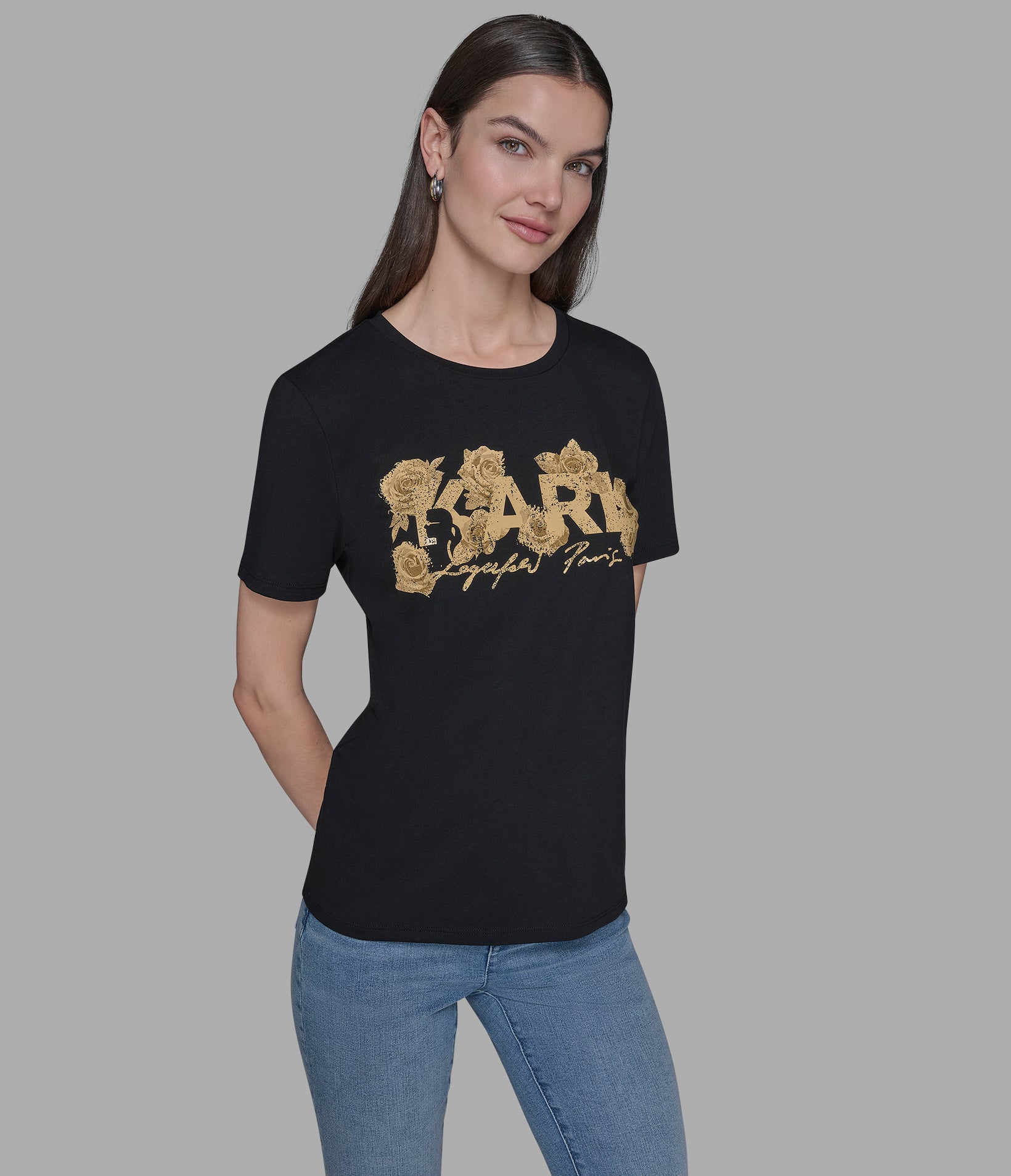 KARL ROSE LOGO TEE VIEW 5