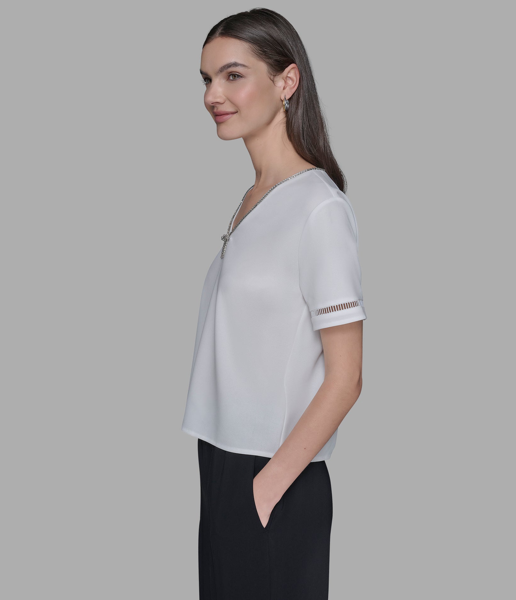 BOW-EMBELLISHED TOP VIEW 3