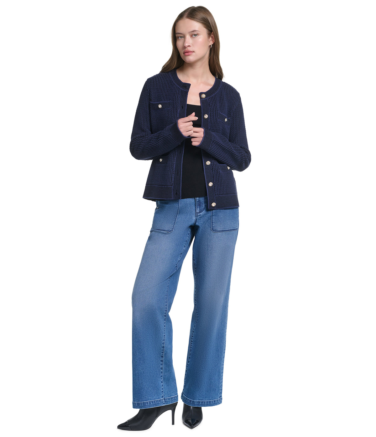 4 POCKET CARDIGAN VIEW 4