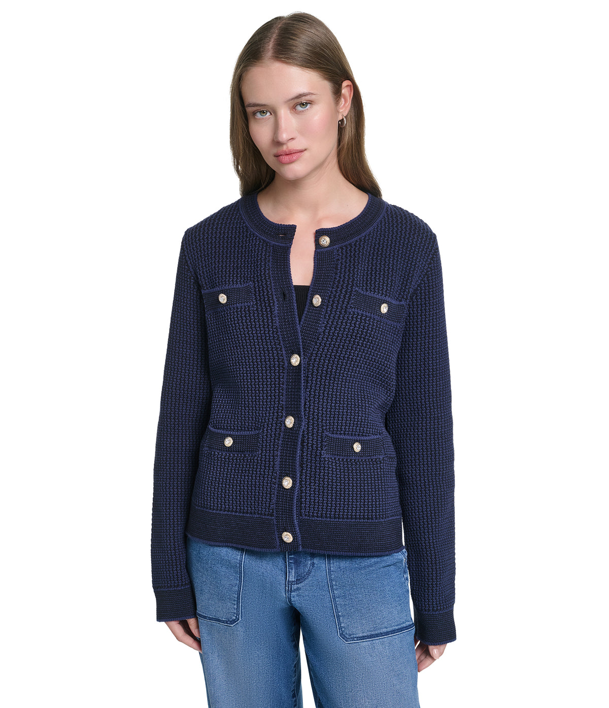 4 POCKET CARDIGAN VIEW 1