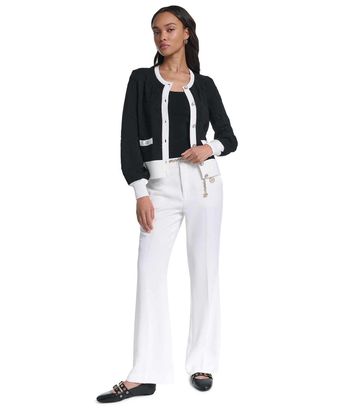CREW NECK CARDIGAN VIEW 4