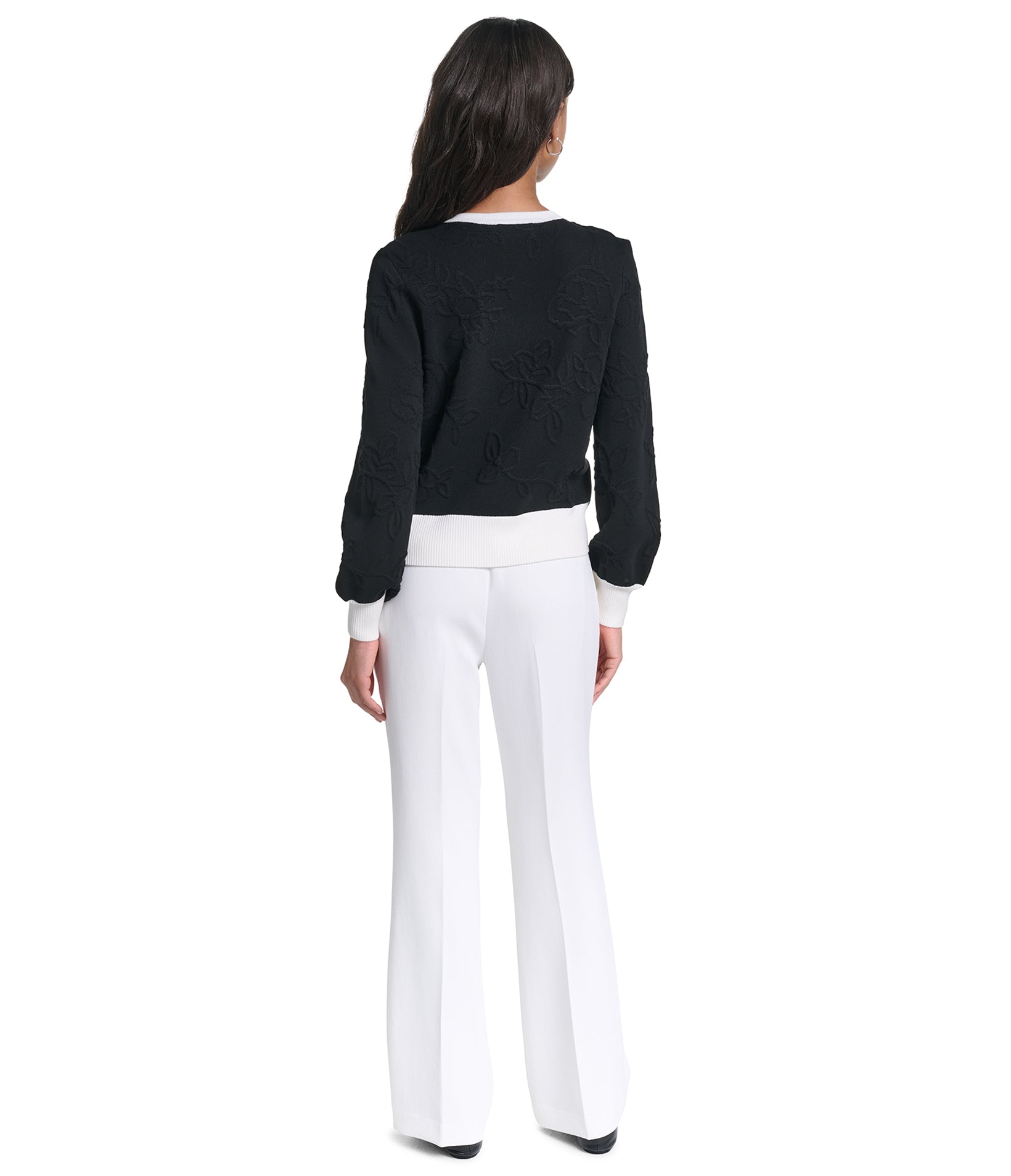CREW NECK CARDIGAN VIEW 5