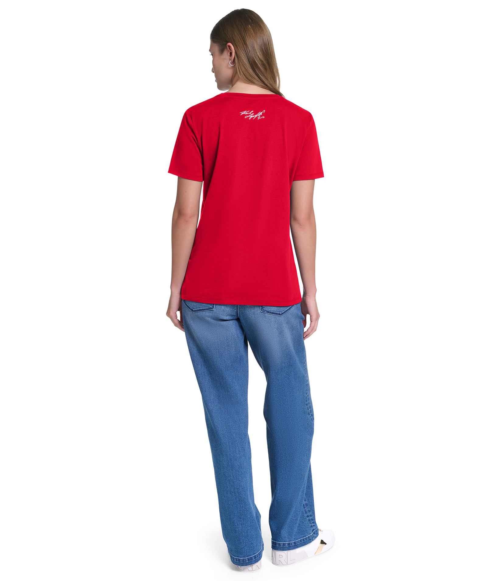 RHINESTONE LOGO TEE VIEW 4