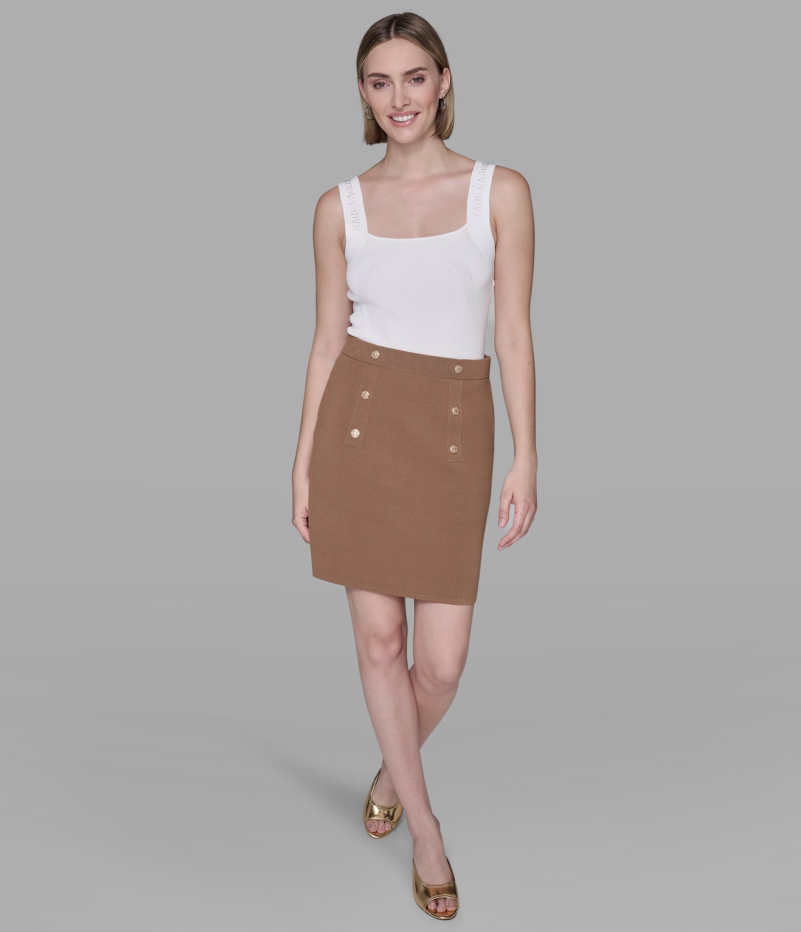 CO-ORD MINI KNIT SKIRT VIEW 9