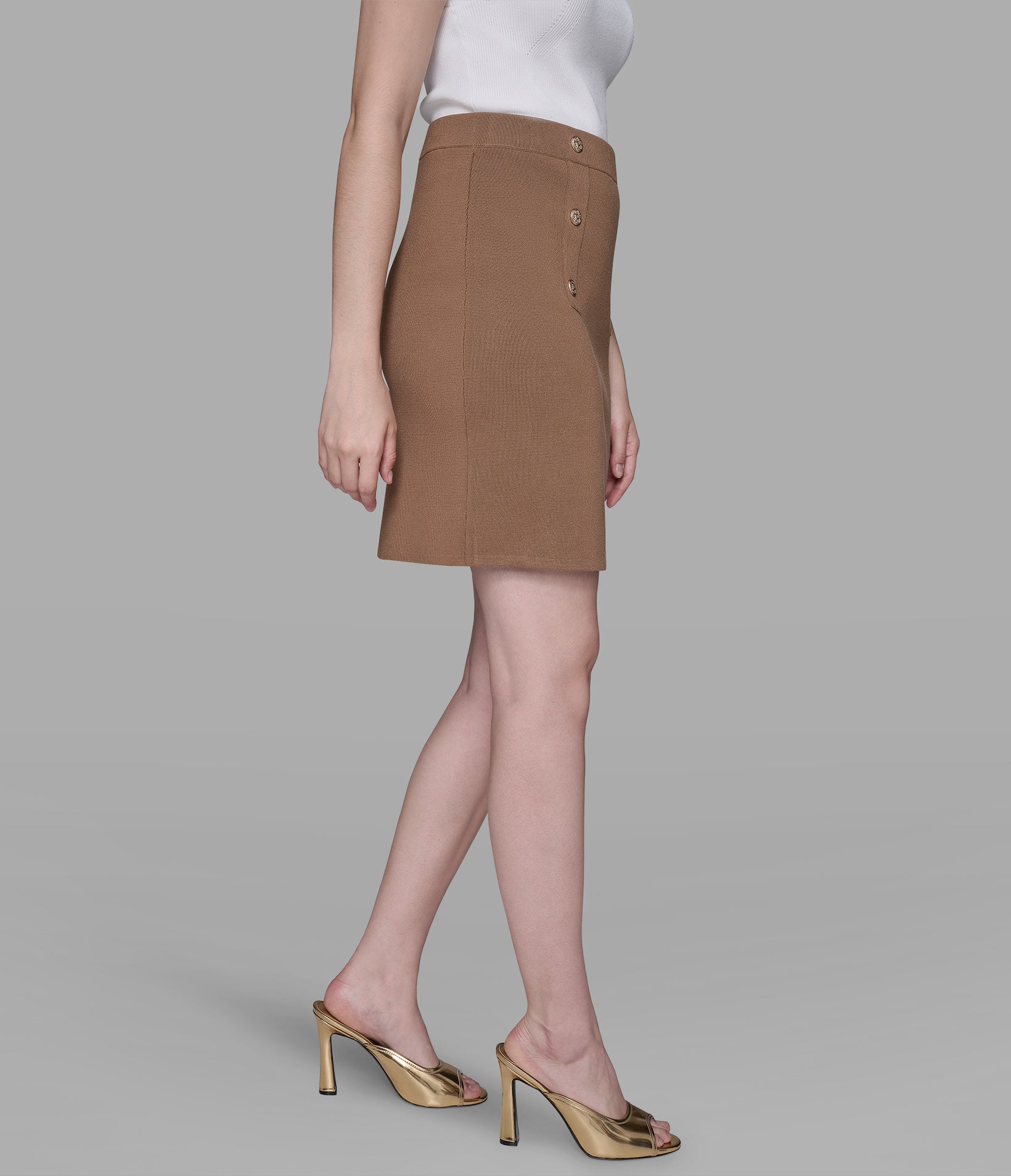 CO-ORD MINI KNIT SKIRT VIEW 4