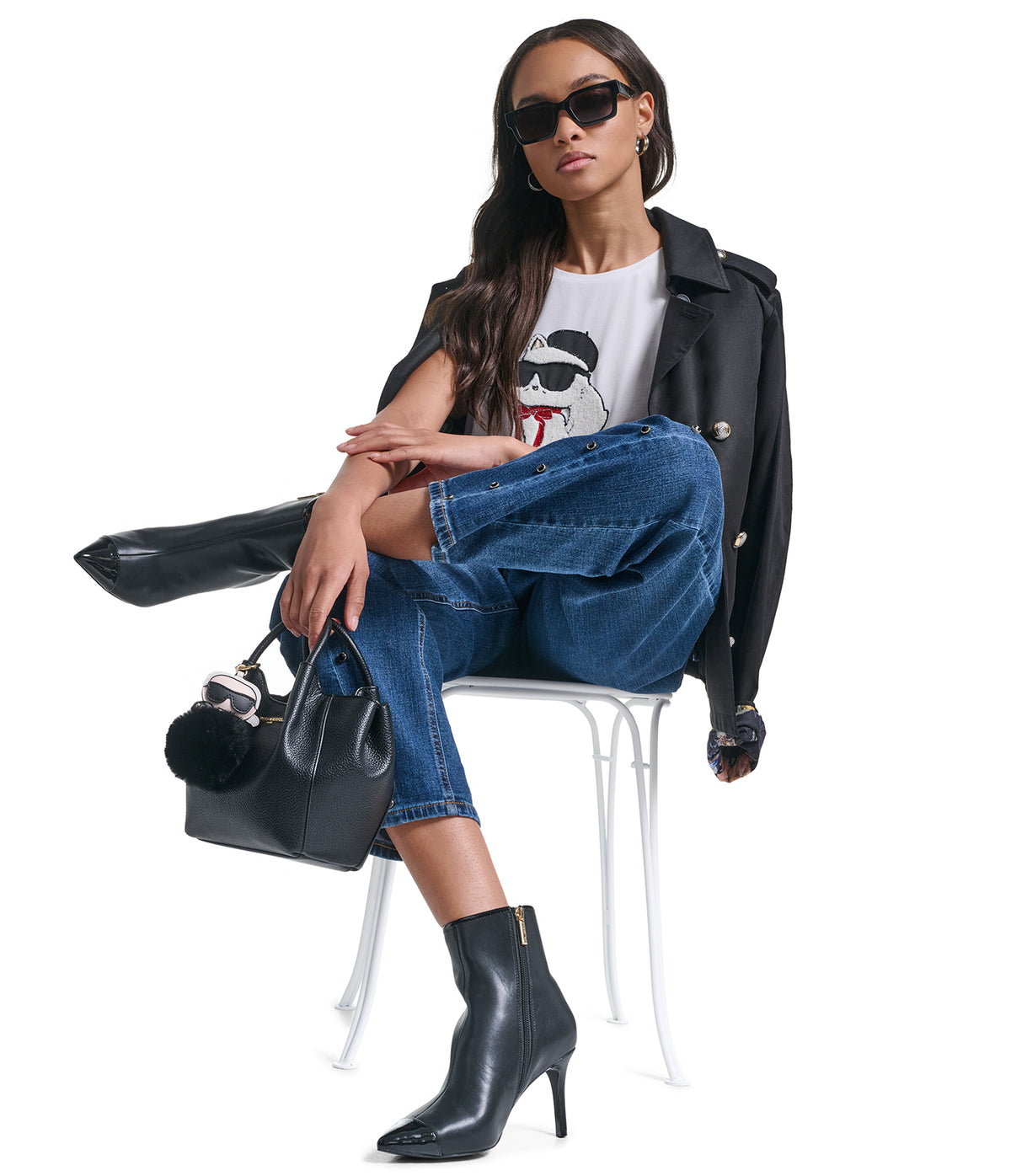 CHOUPETTE IN BERET TEE VIEW 1