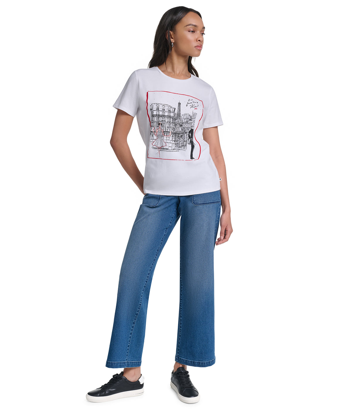 FASHION PARIS SCENE TEE VIEW 4 | Holiday 2026 Collection