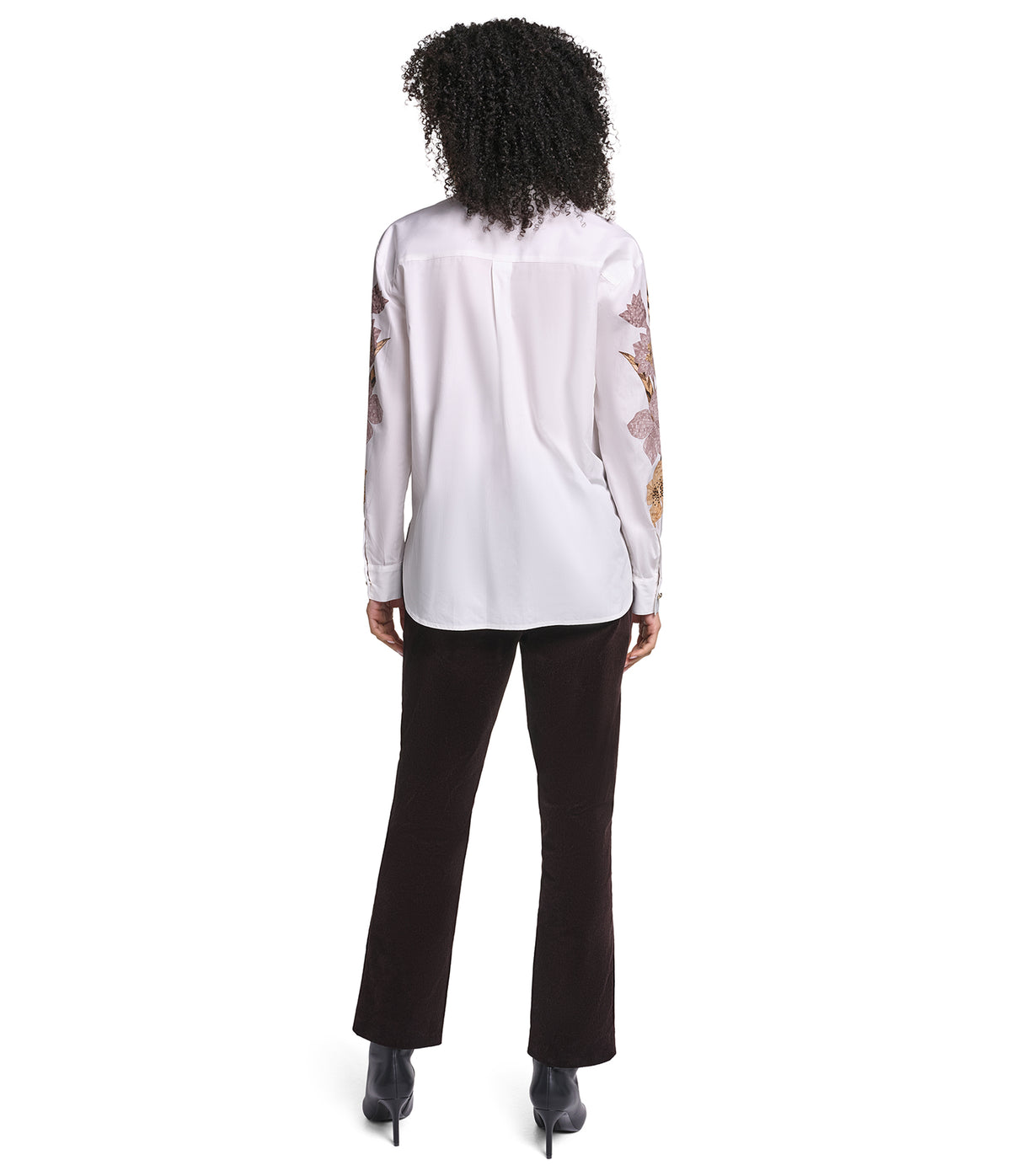FLORAL PRINT POPLIN SHIRT VIEW 7
