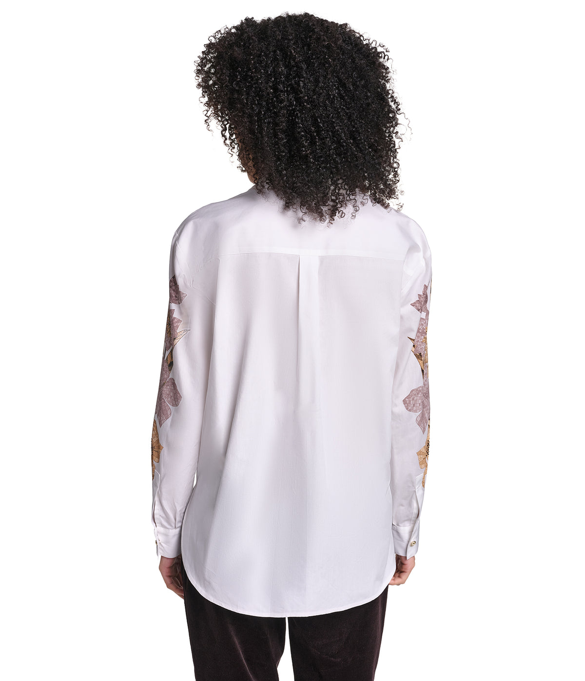 FLORAL PRINT POPLIN SHIRT VIEW 2