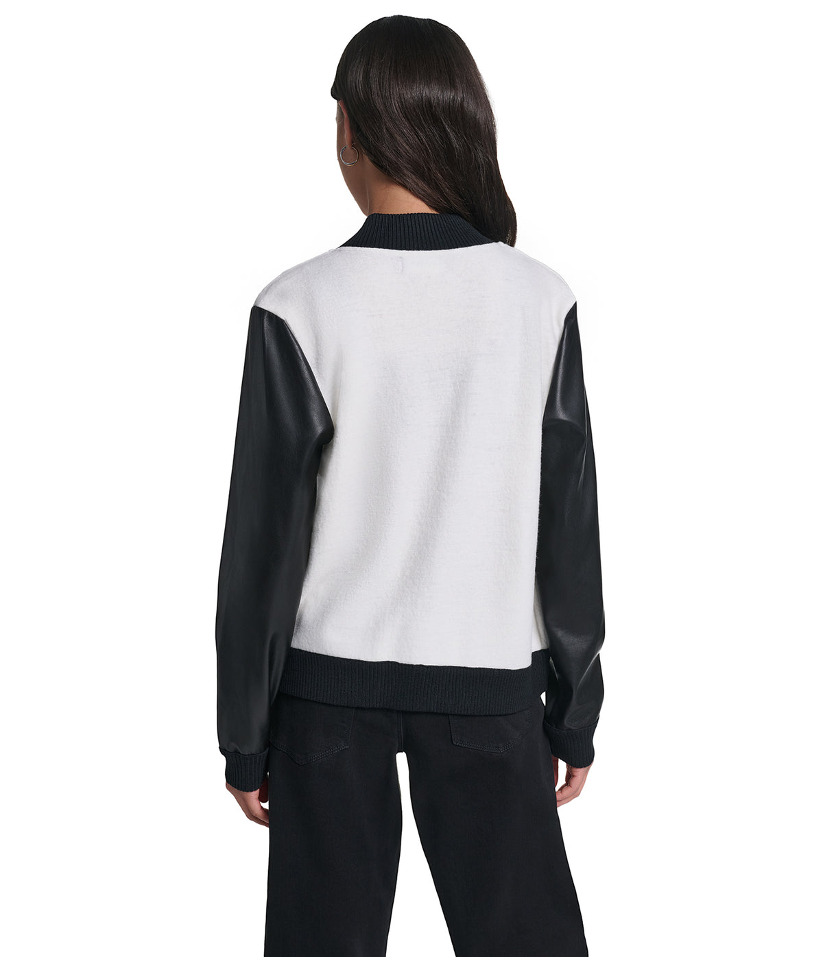 BOMBER JACKET WITH CHOUPETTE PATCH VIEW 3