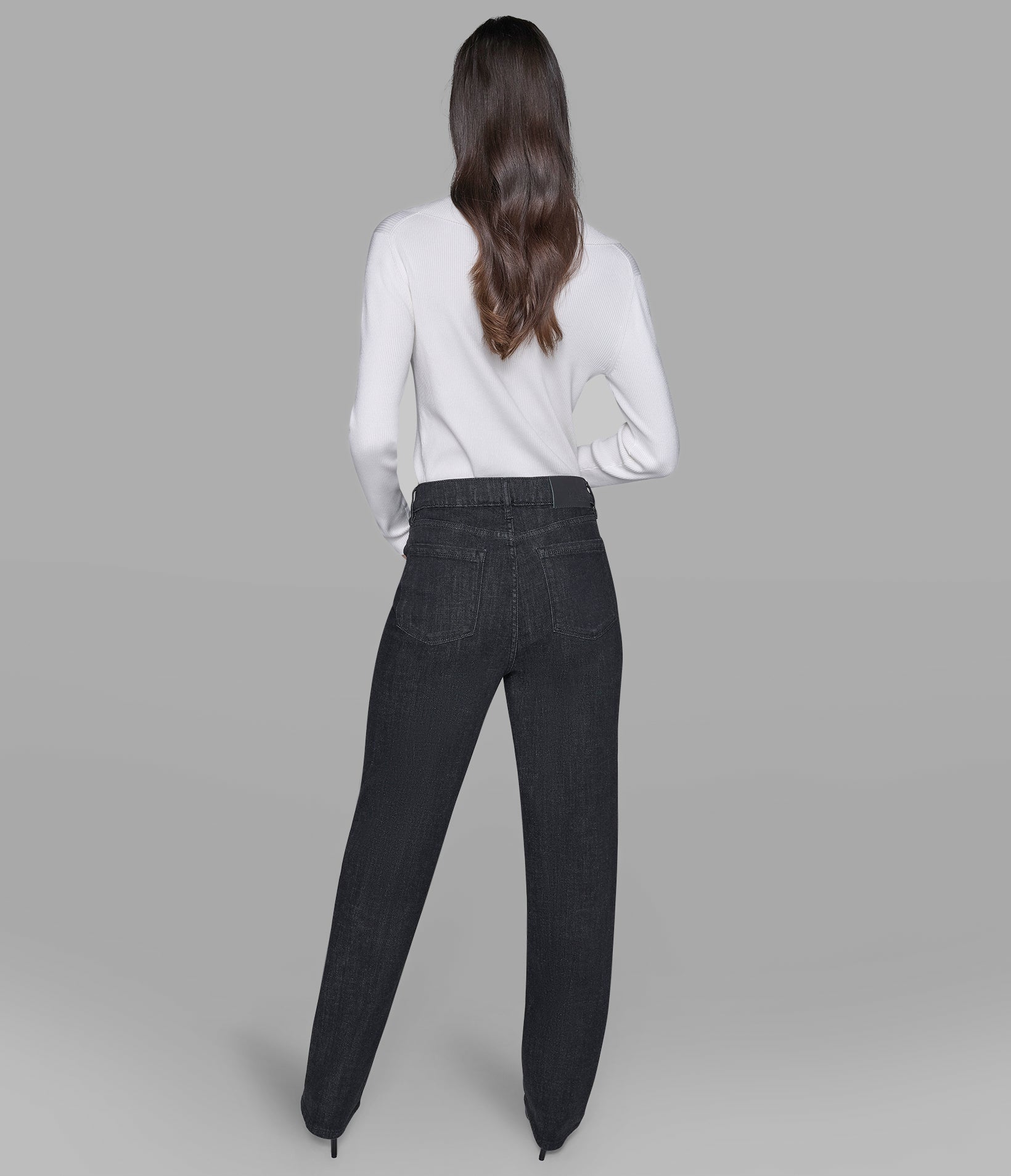 Rhinestone Trim Jean | Denim | Karl Lagerfeld Paris