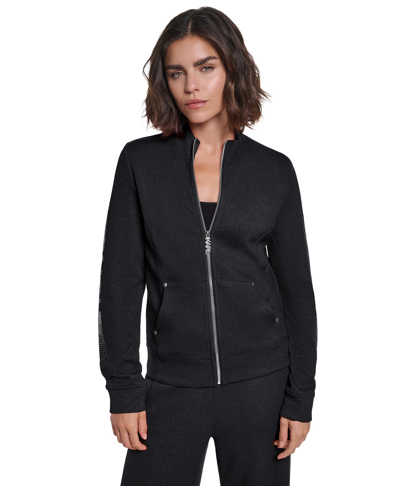 EMBELLISHED TRACK JACKET VIEW 1
