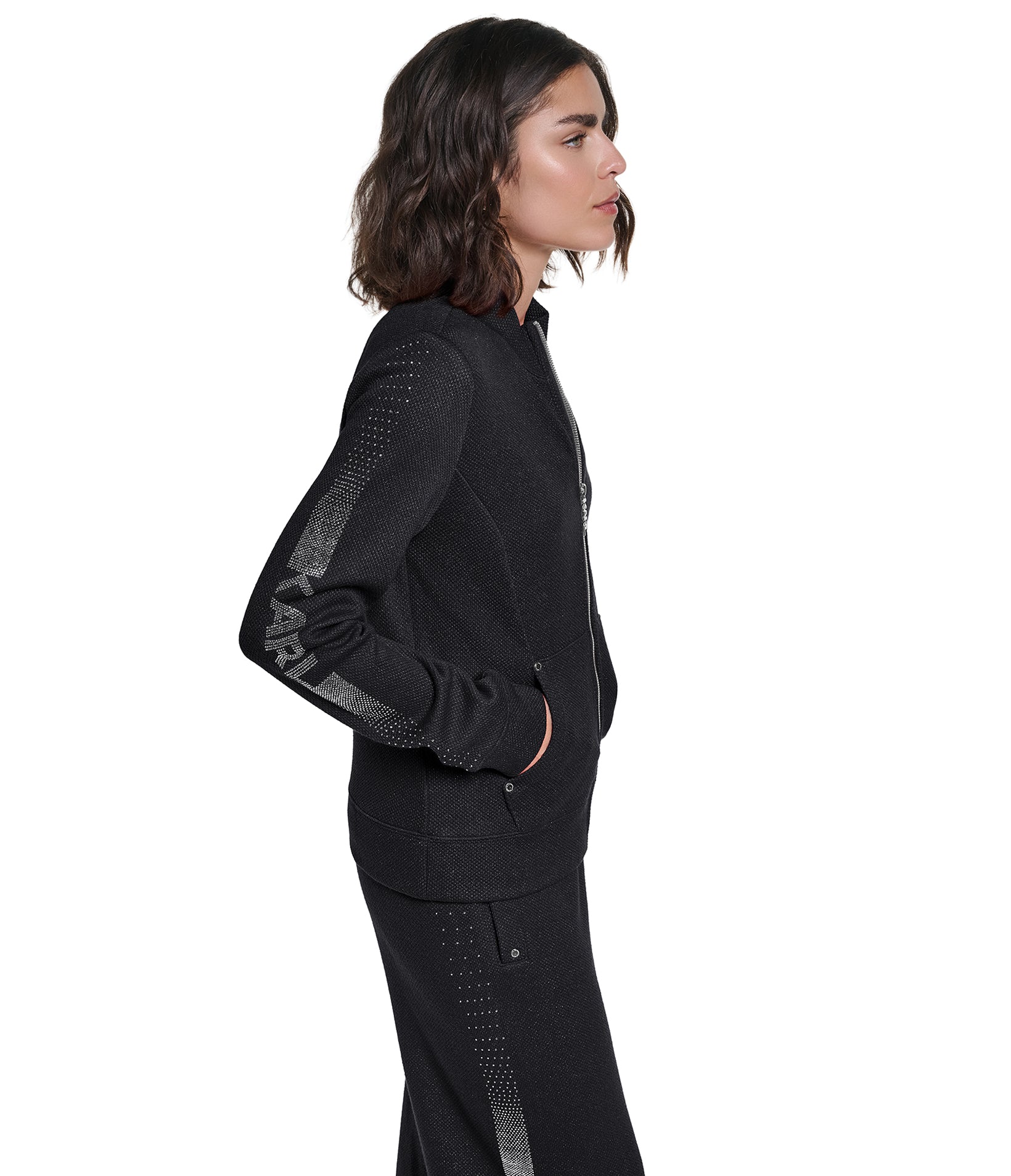 EMBELLISHED TRACK JACKET VIEW 3