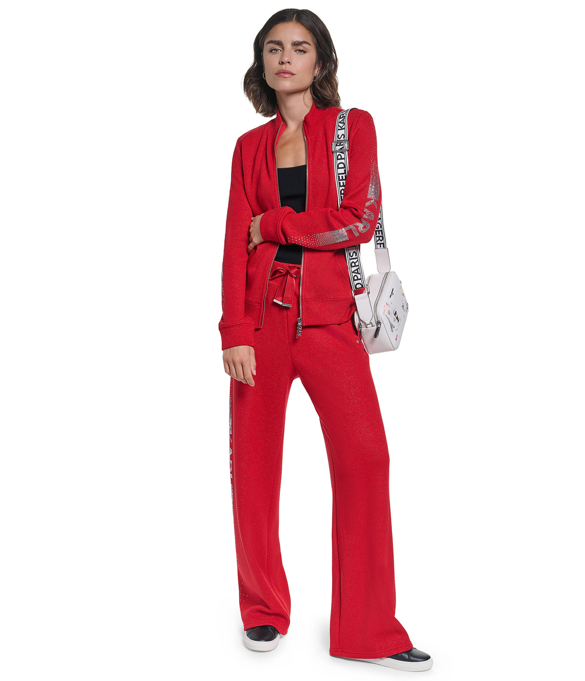 EMBELLISHED TRACK JACKET VIEW 8 | New Women's Clothing