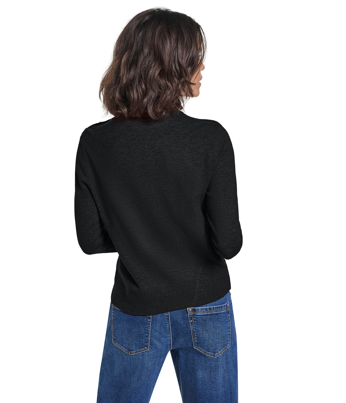 BUTTON DETAIL SWEATER VIEW 2