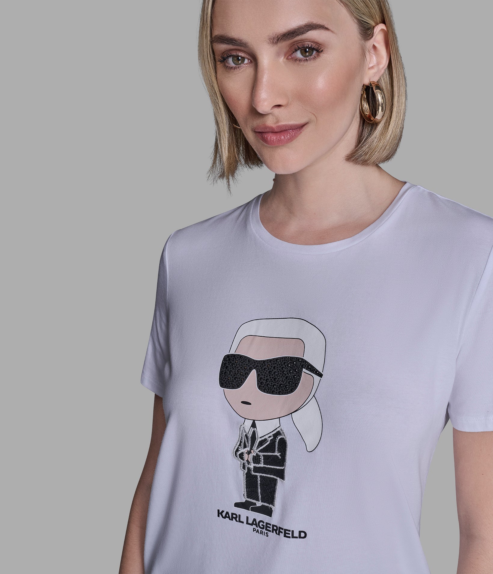KARL IN BLAZER TEE VIEW 5 | Women's Clothing Sale