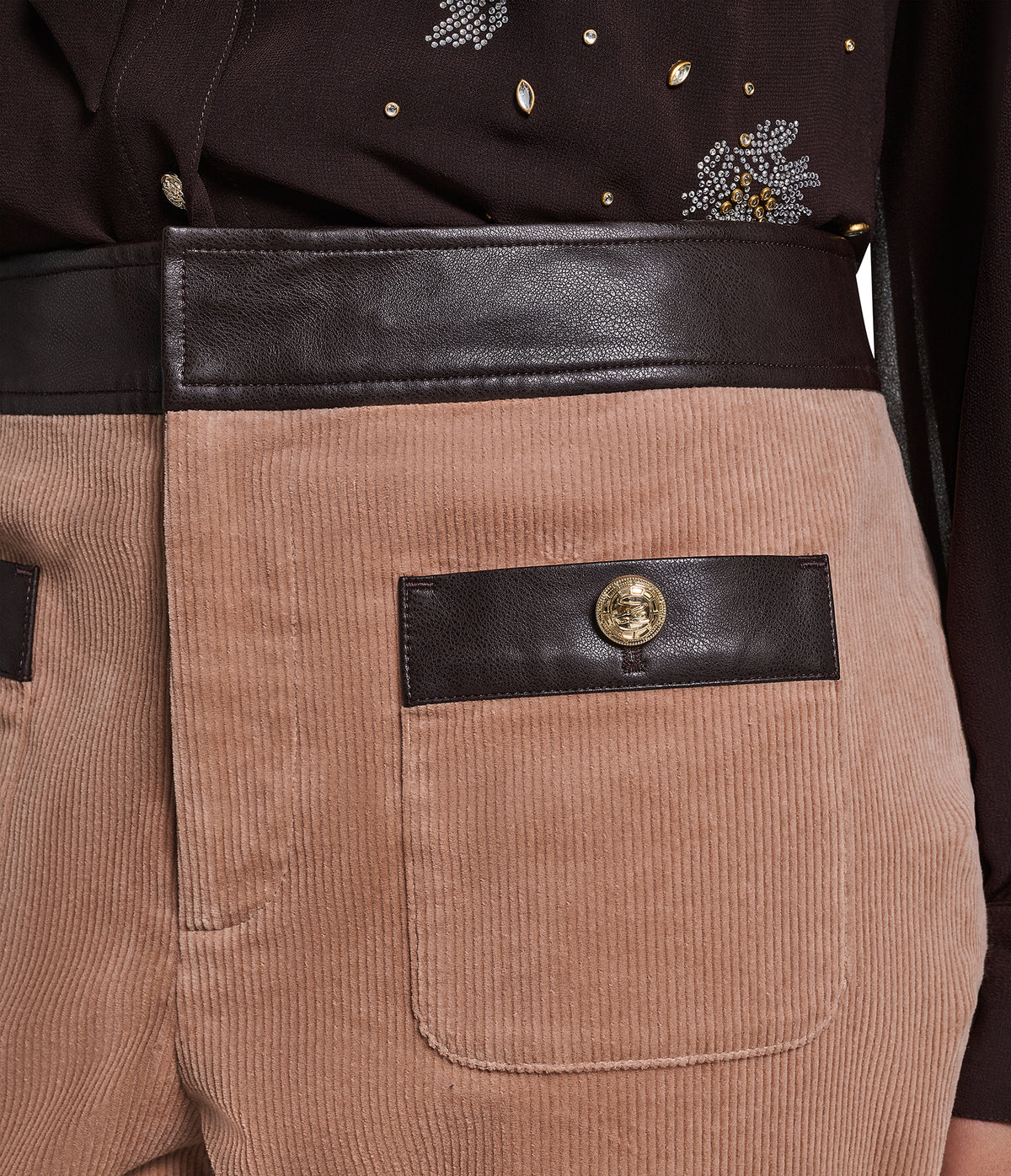 CORDOUROY STRAIGHT PANT VIEW 7