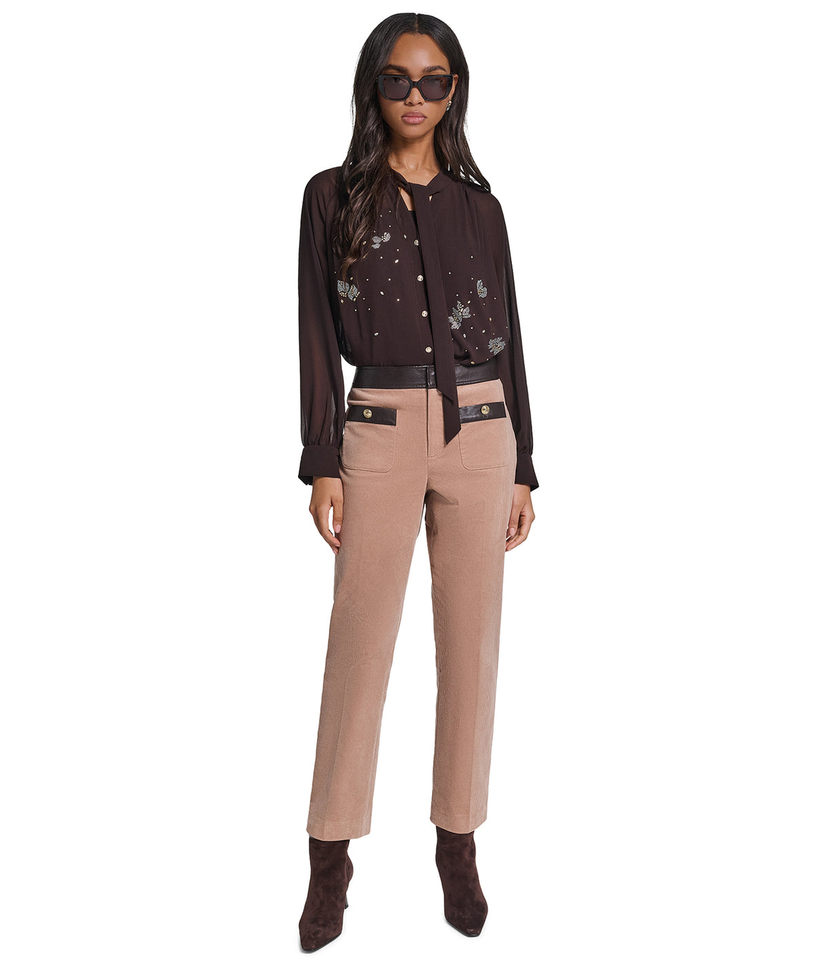 CORDOUROY STRAIGHT PANT VIEW 4
