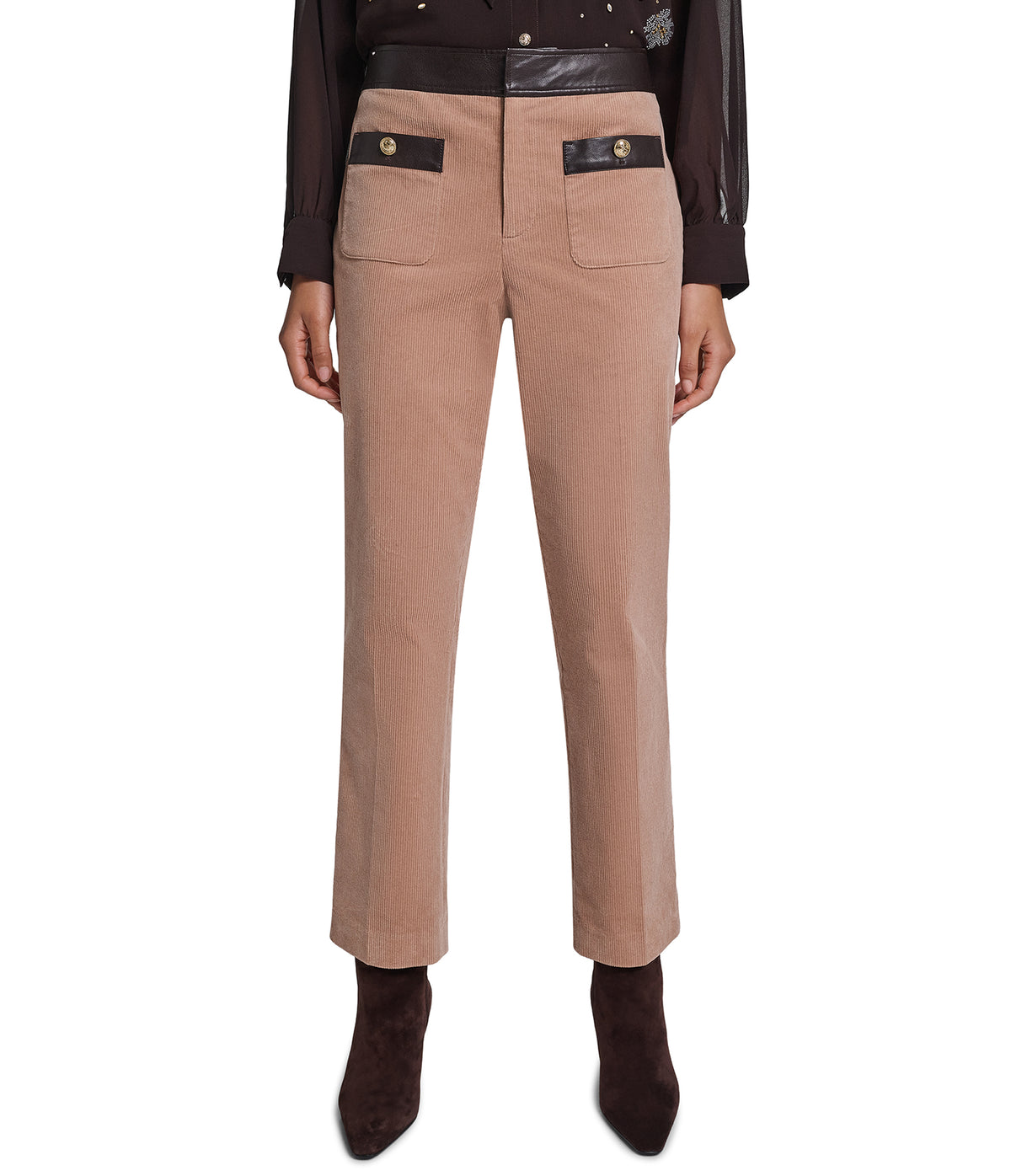 CORDOUROY STRAIGHT PANT VIEW 1