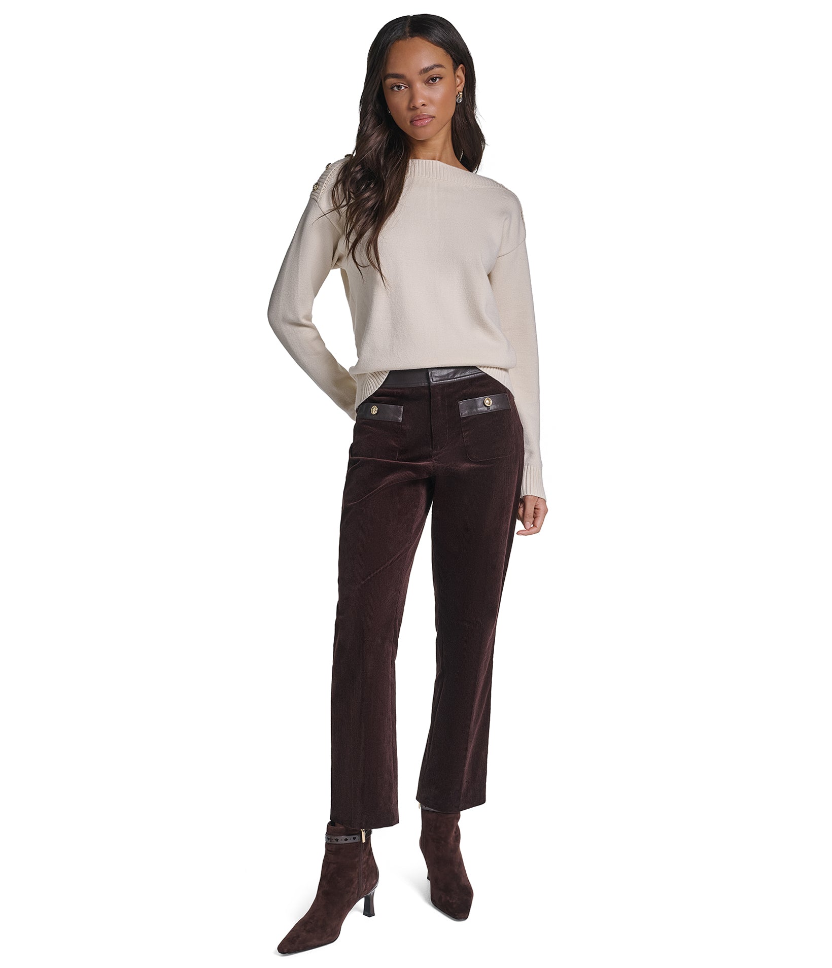 CORDOUROY STRAIGHT PANT VIEW 5