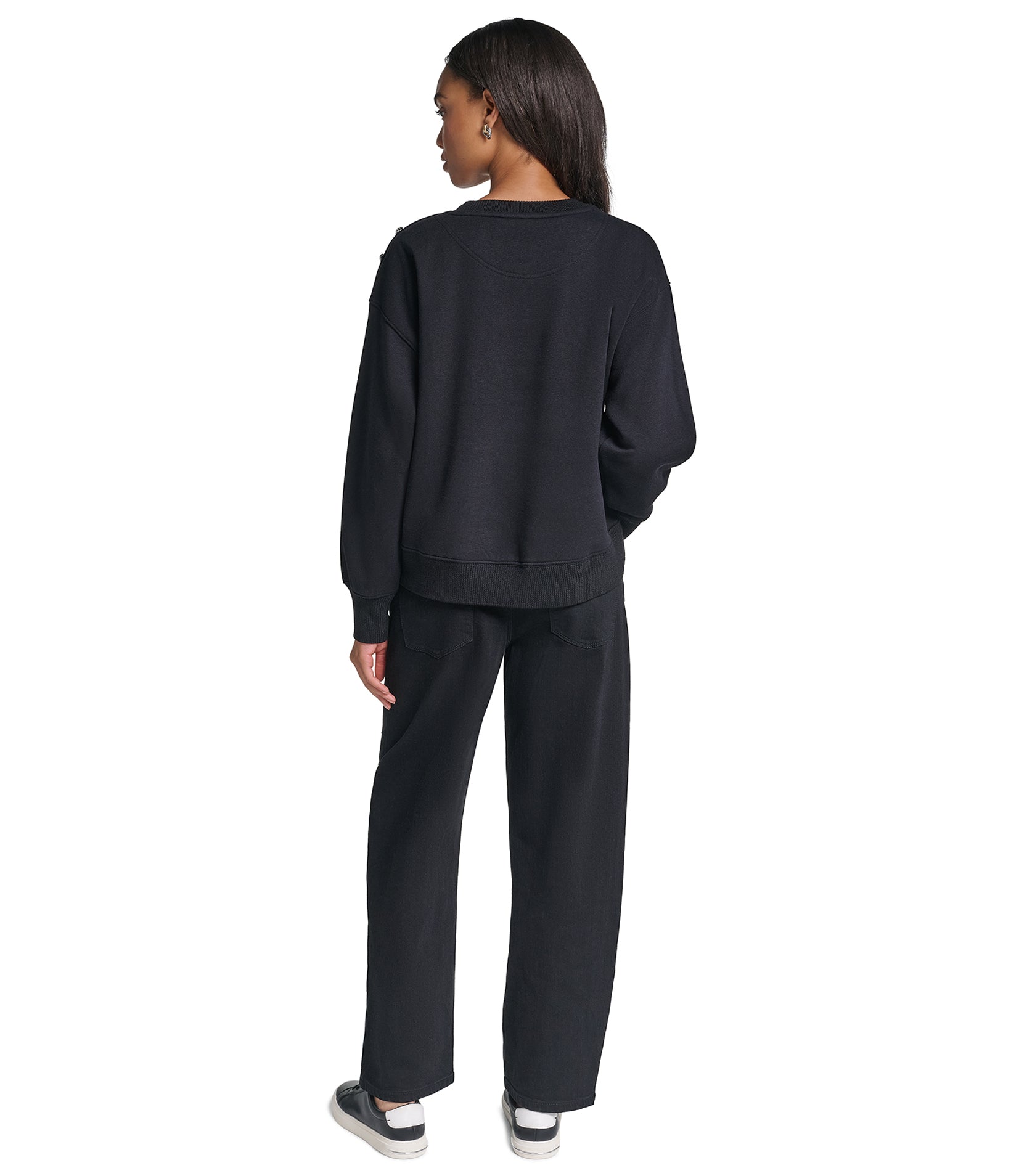 KARL HEAD WITH BUTTONS SWEATER VIEW 6