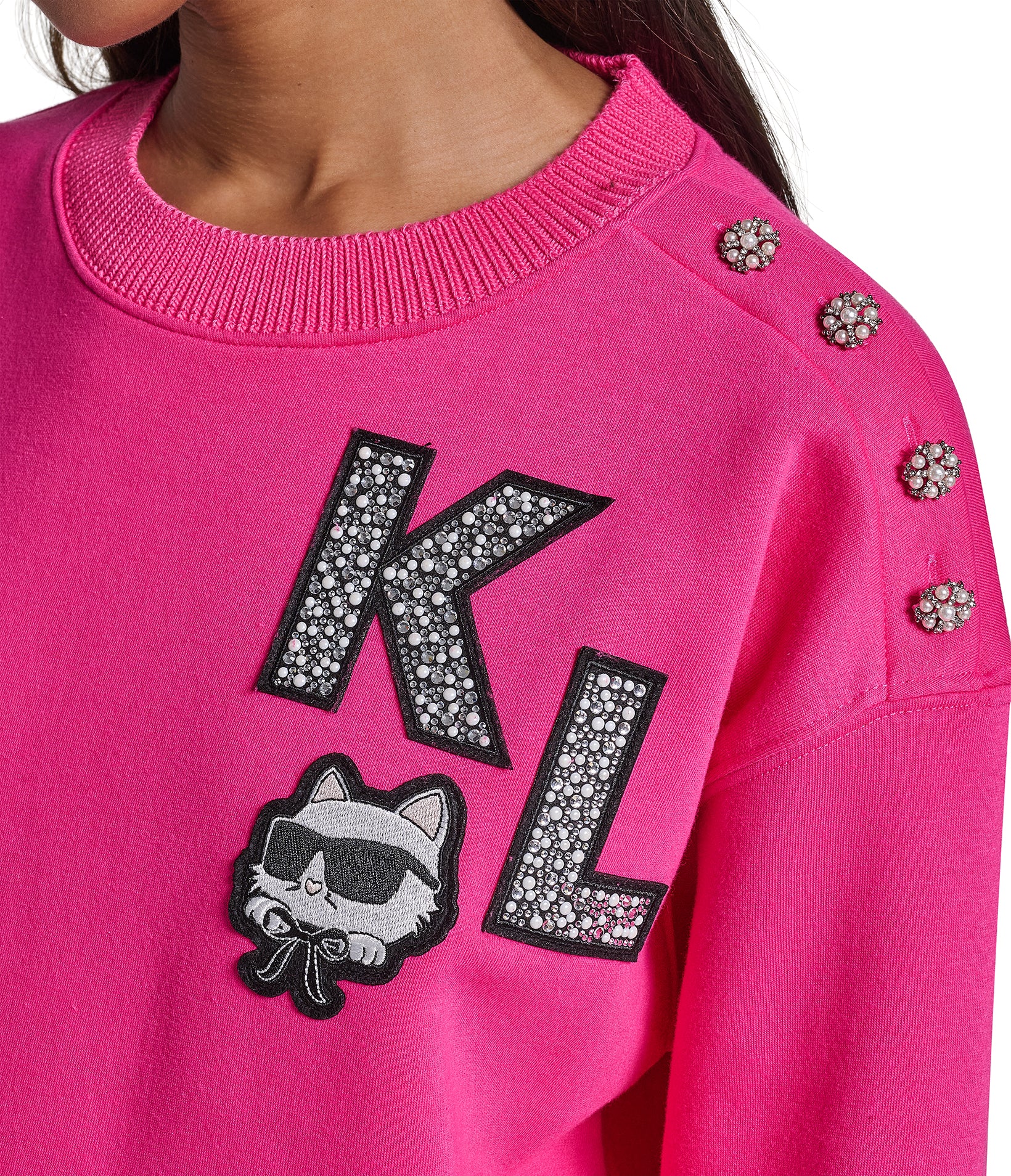 CHOUPETTE PATCH SWEATSHIRT VIEW 7